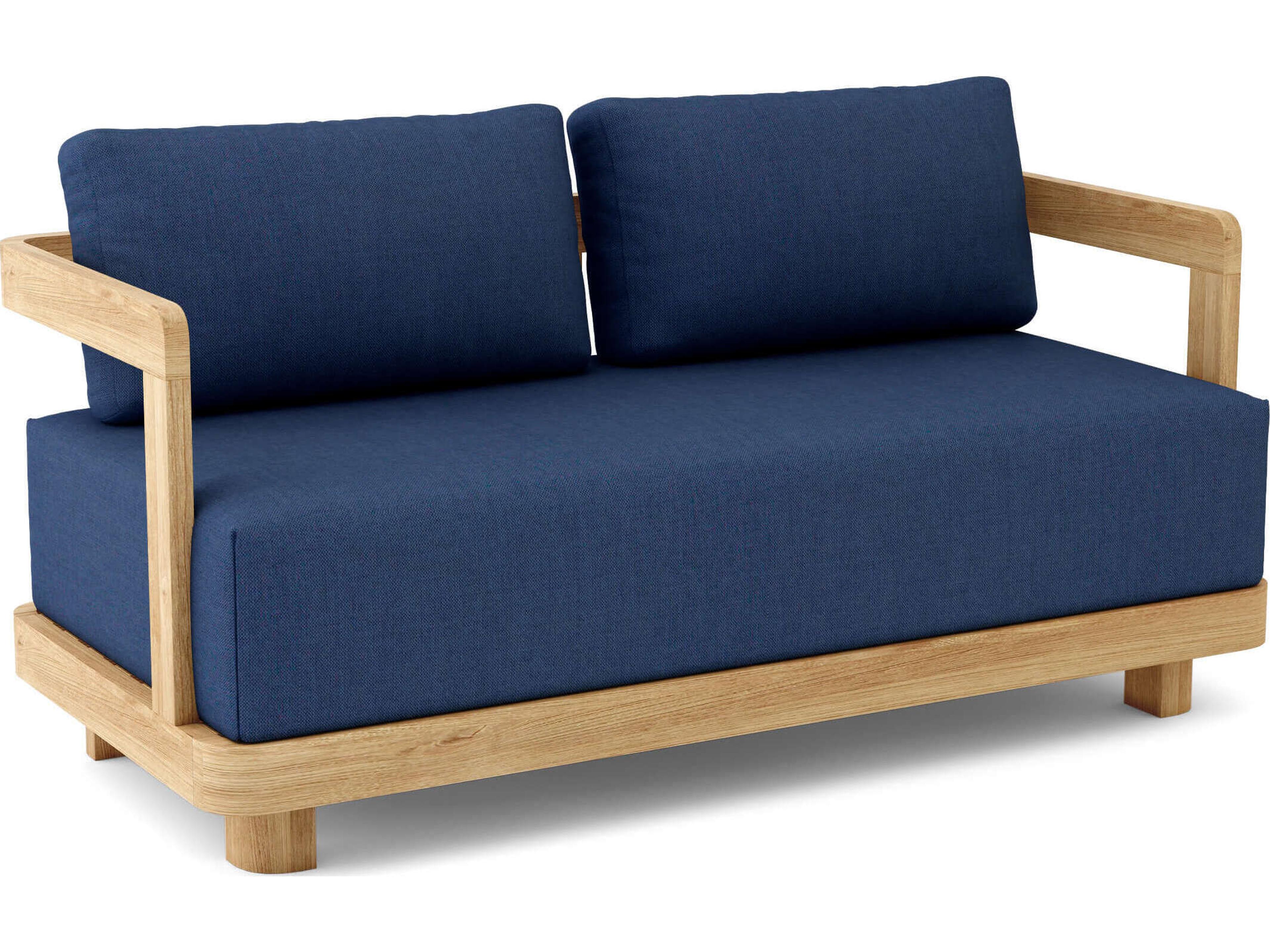 Anderson Teak Granada Deep Seating Teak Patio Loveseat