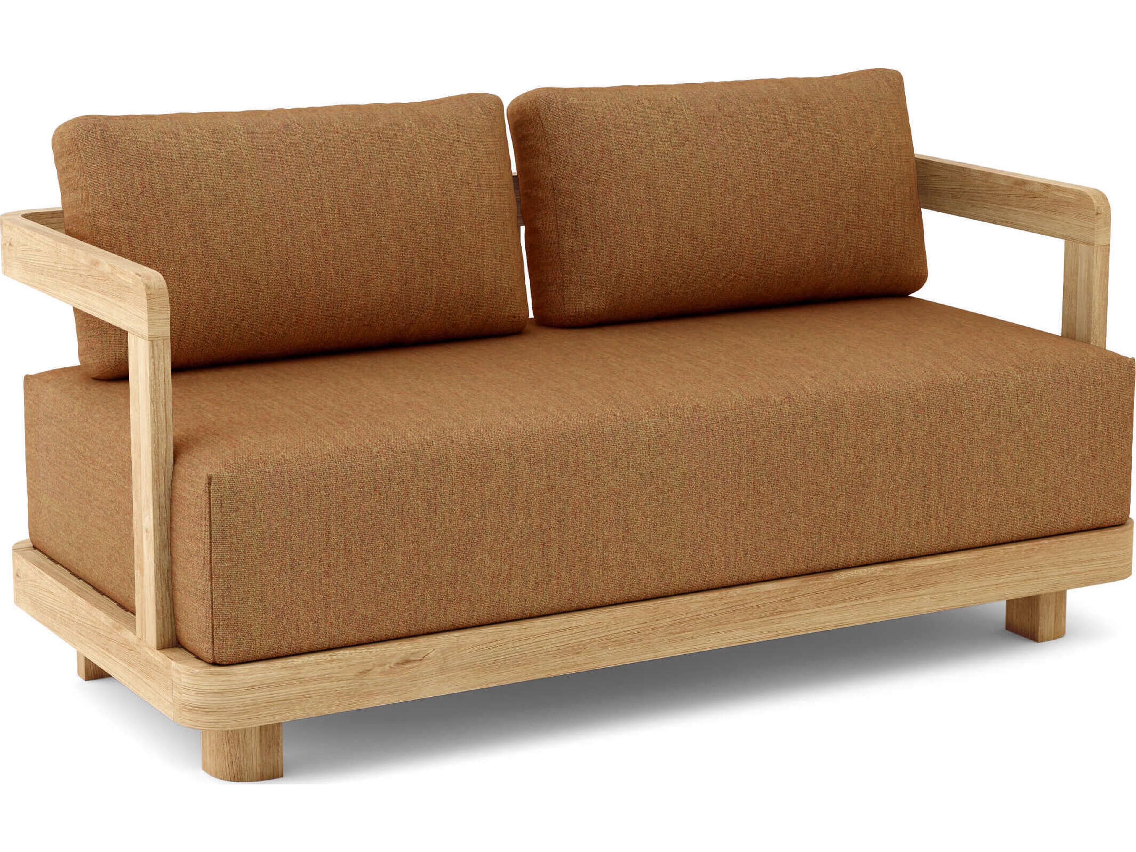 Anderson Teak Granada Deep Seating Teak Patio Loveseat