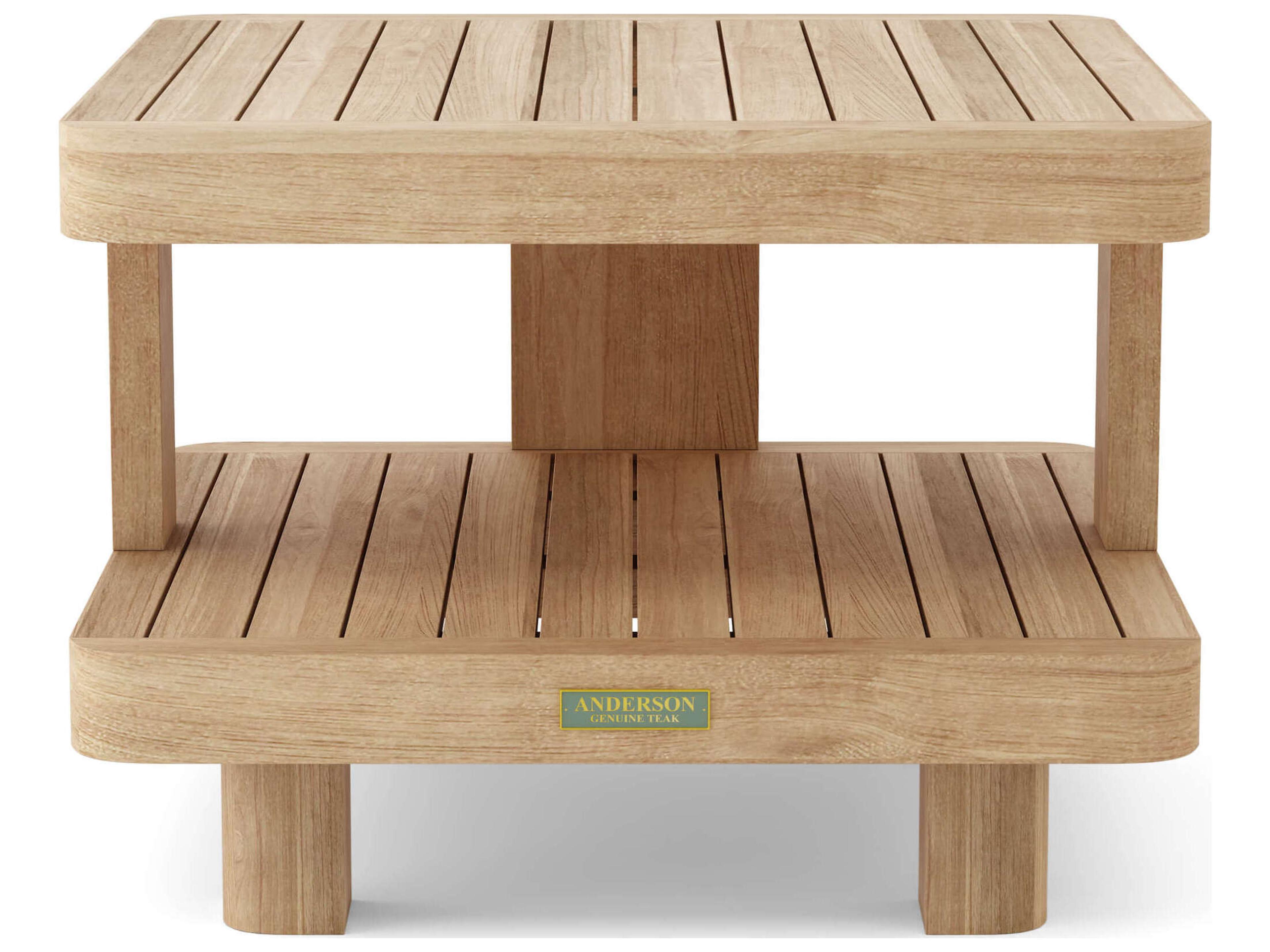 Anderson Teak Granada Square Side Table