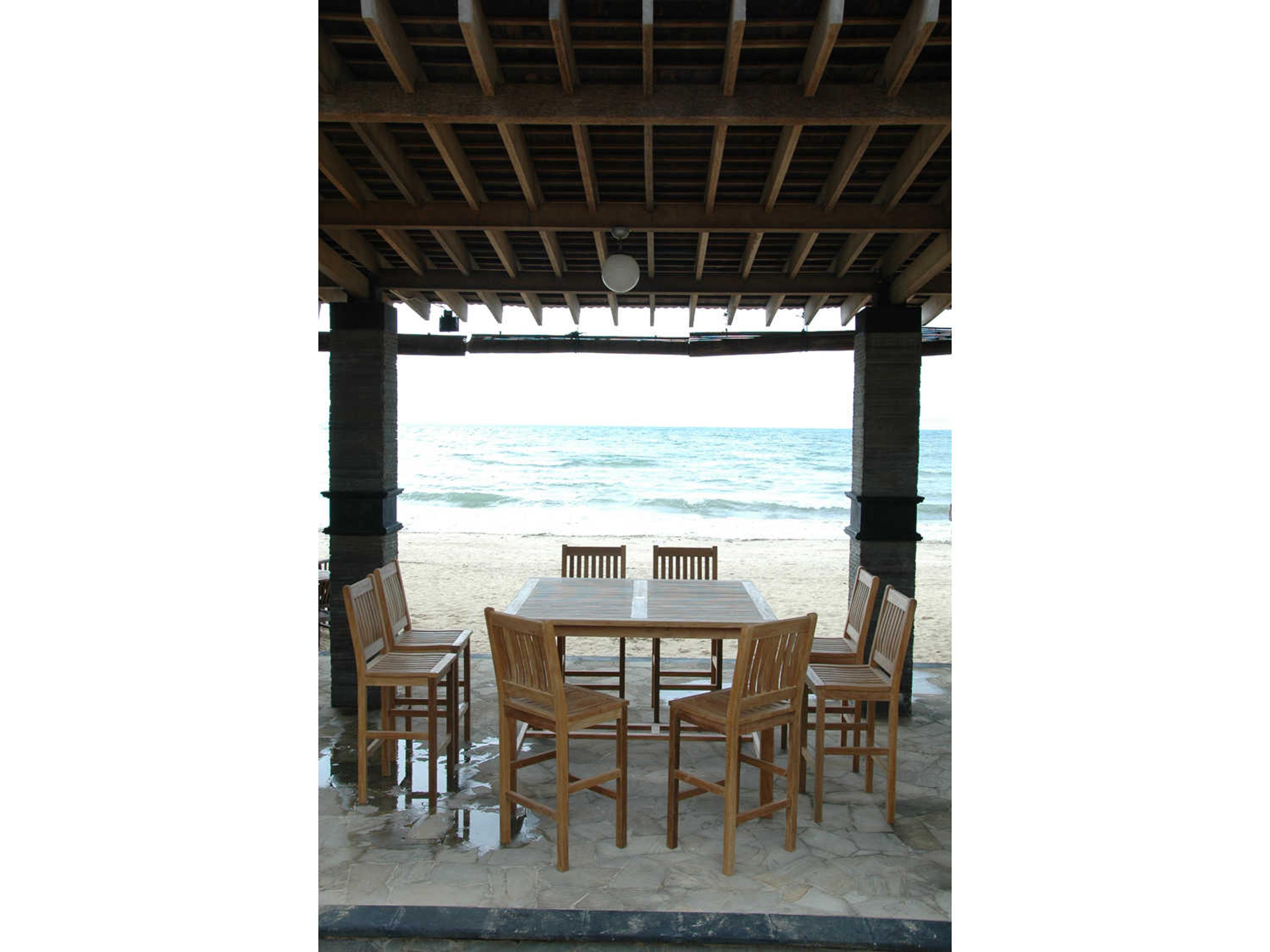 Anderson Teak Windsor Avalon 9-Piece Square Bar Set