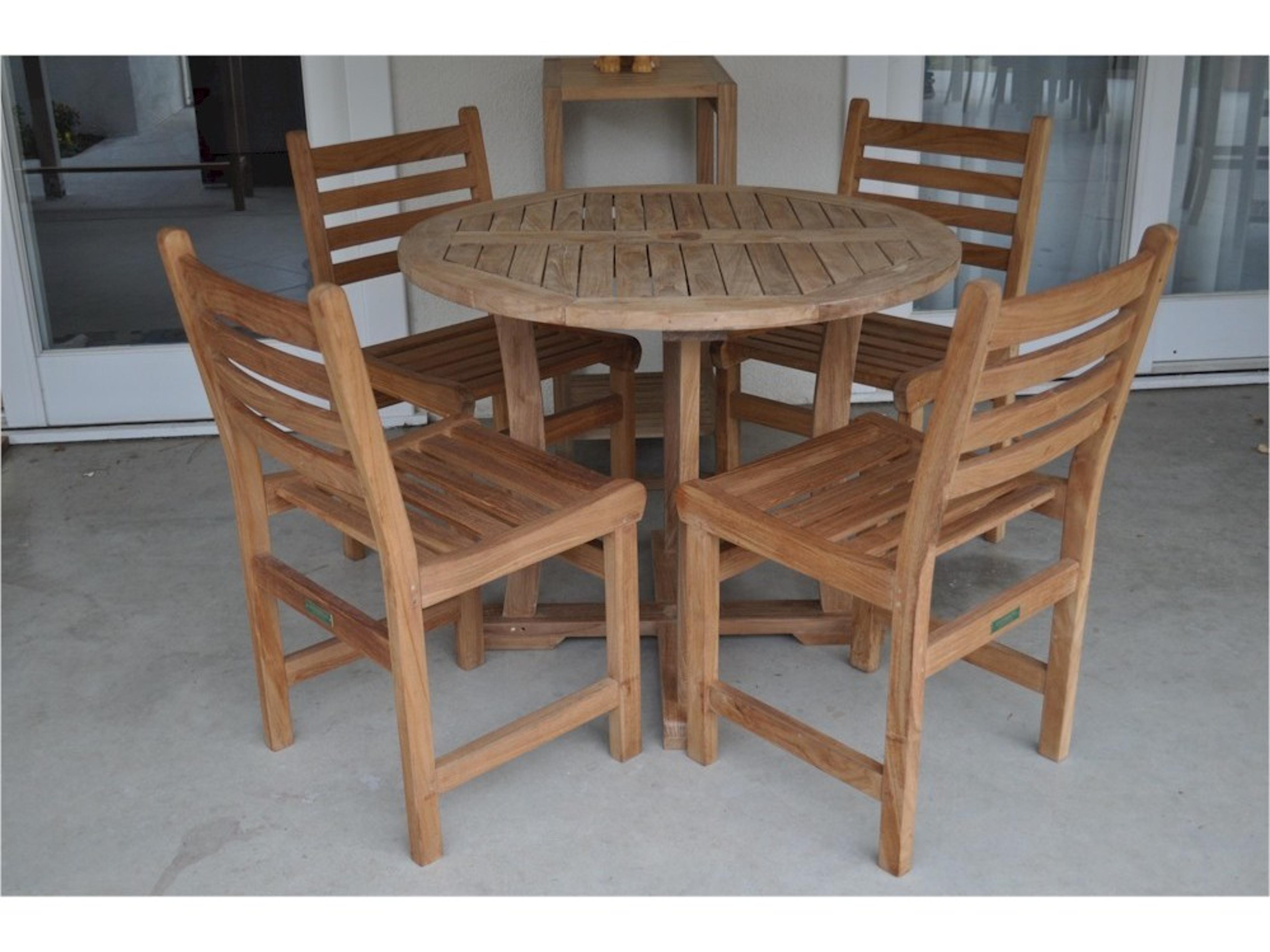 Anderson Teak Descanso Windham 5-Piece Outdoor Dining Set
