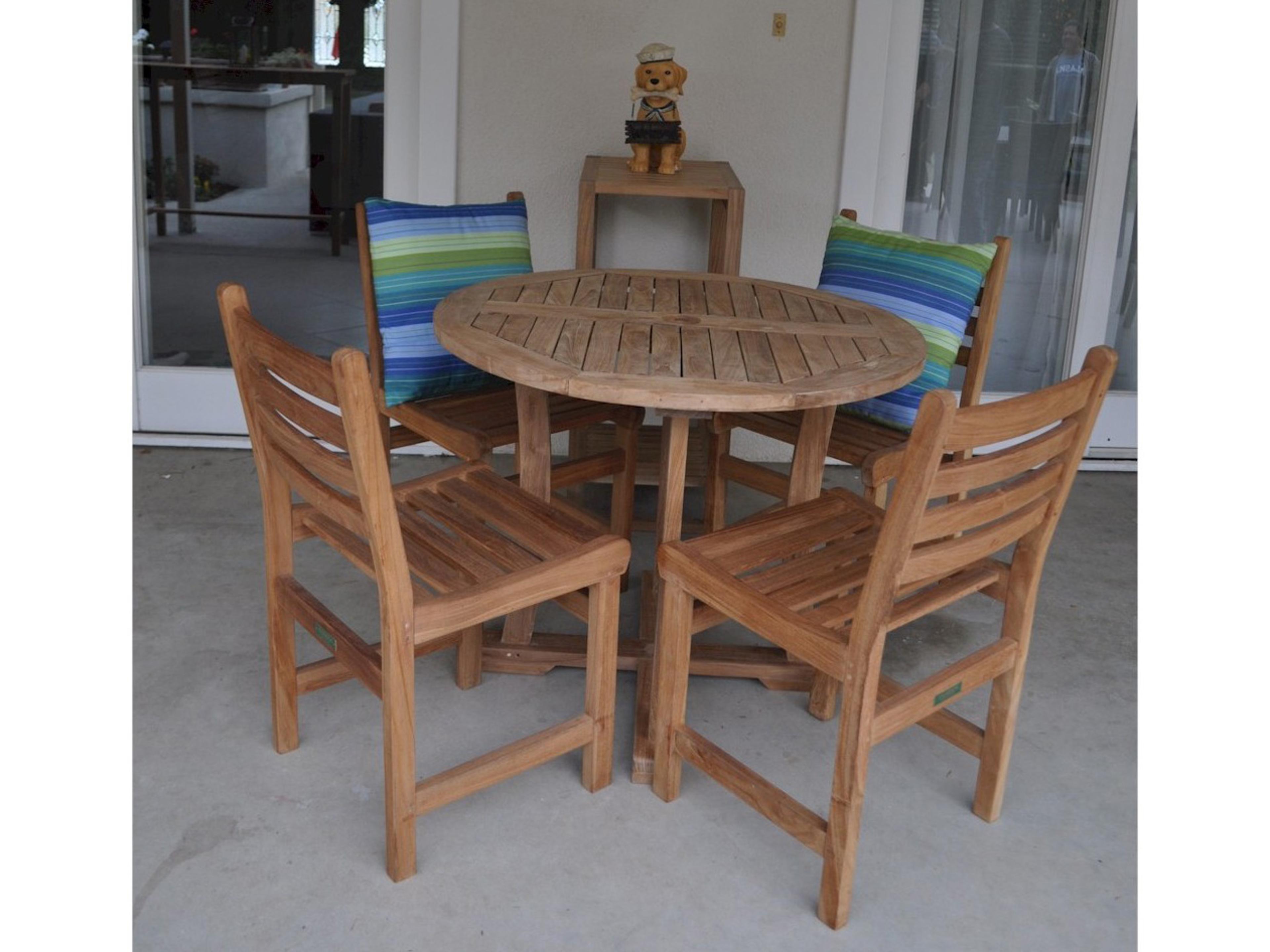 Anderson Teak Descanso Windham 5-Piece Outdoor Dining Set