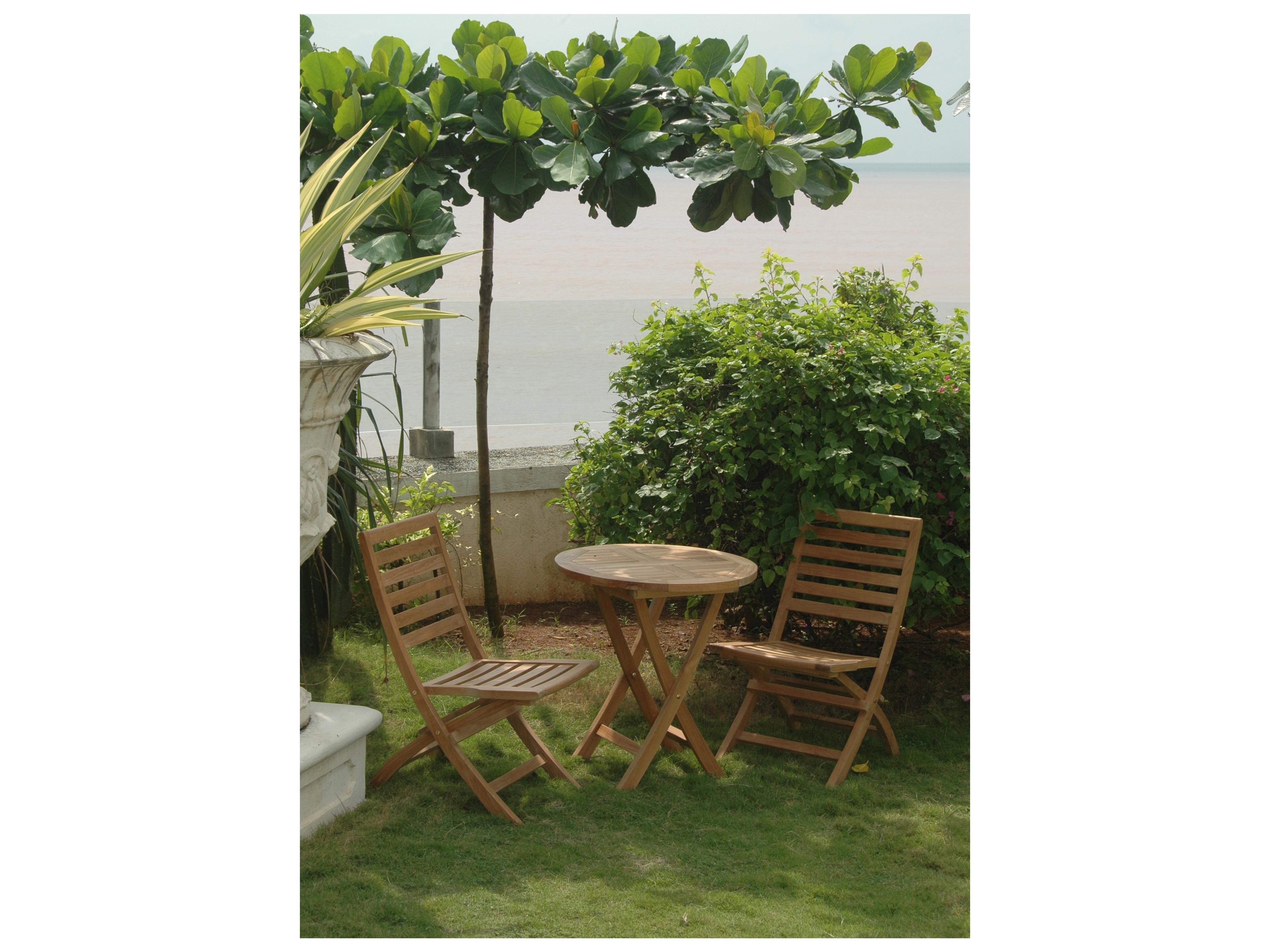 Anderson Teak Bahama Andrew 3-Piece Bistro Set