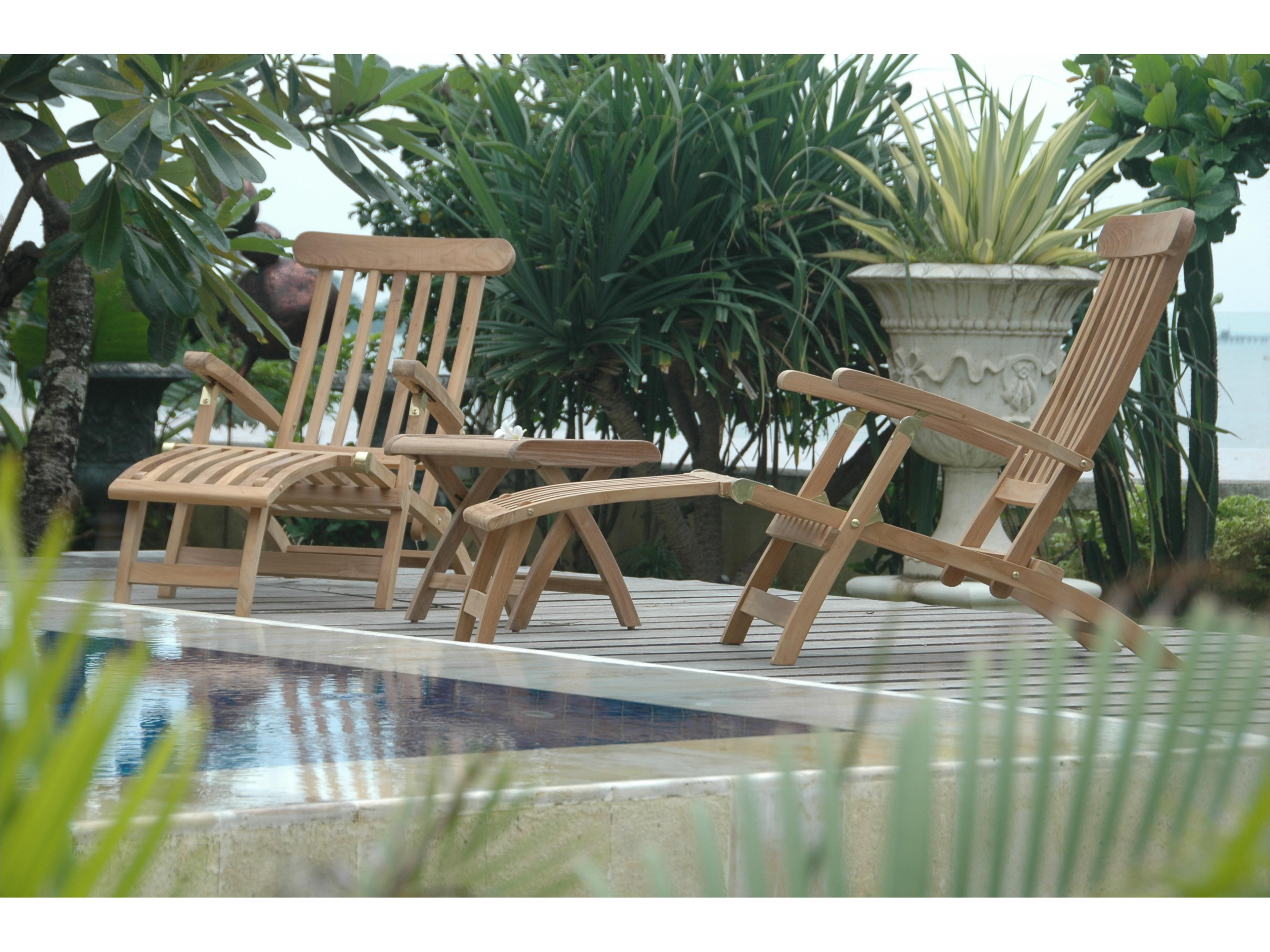 Anderson Teak Royal Steamer Katana 3-Piece Set