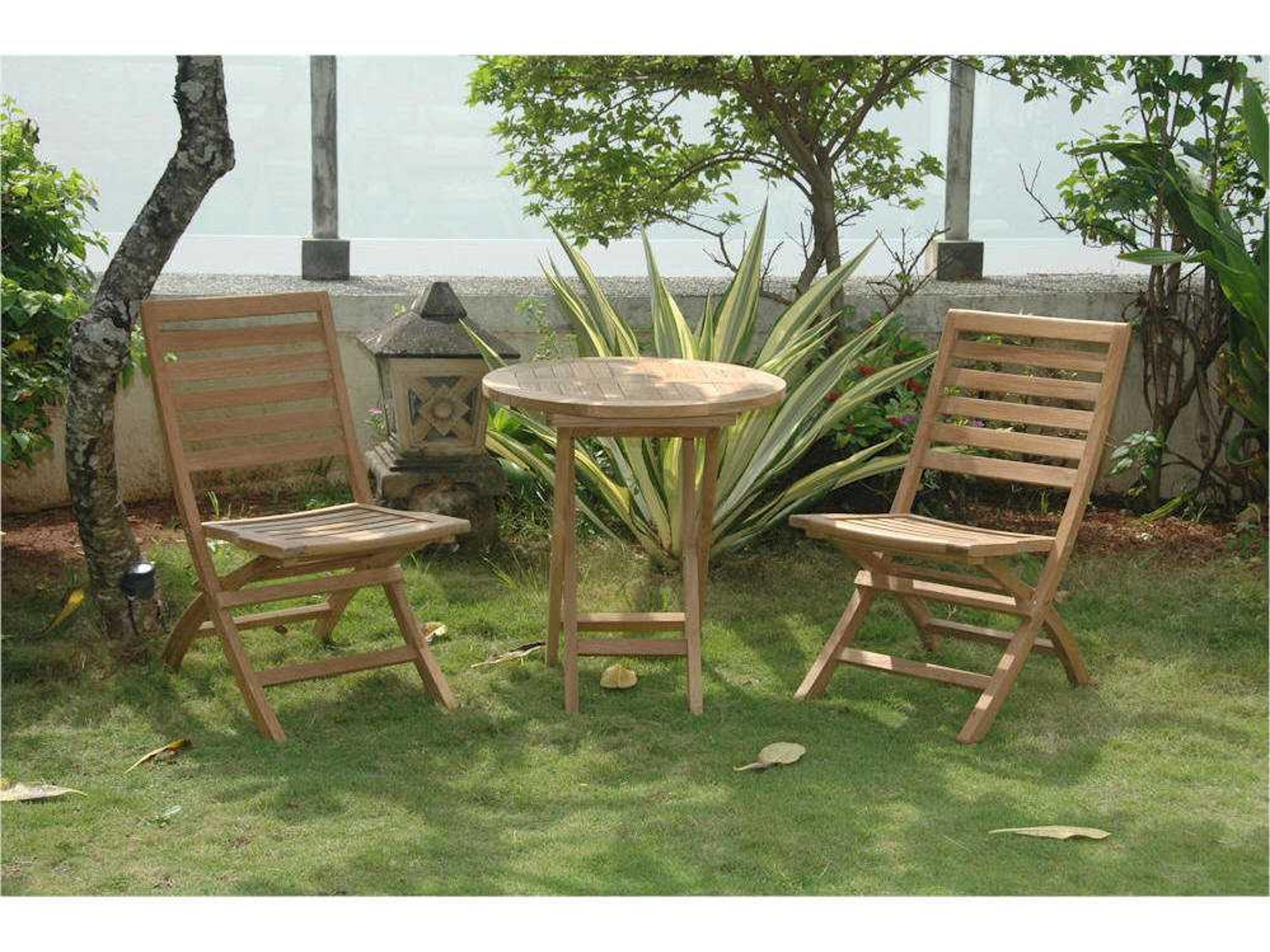 Anderson Teak Bahama Andrew 3-Piece Bistro Set