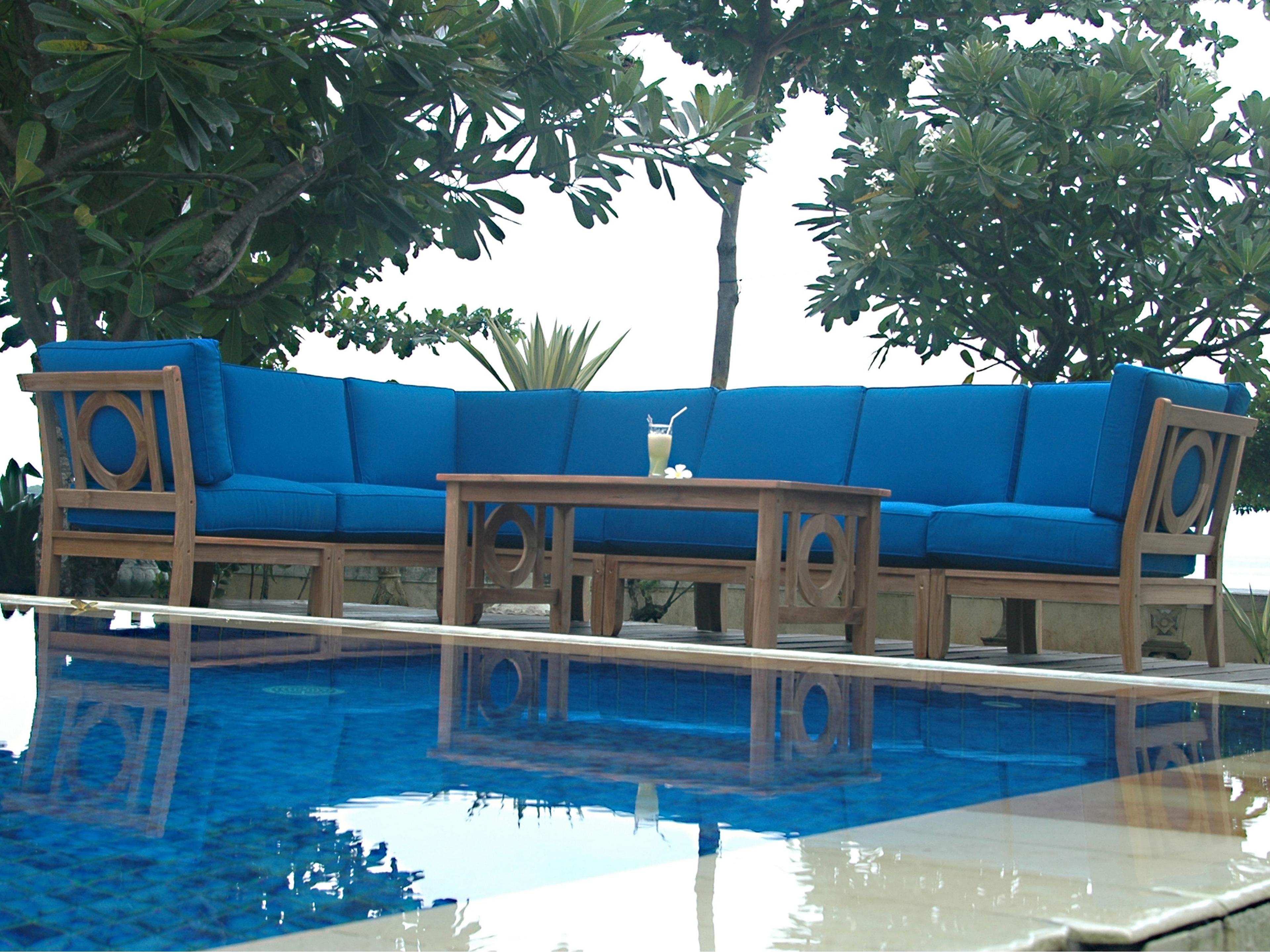 Anderson Teak Natsepa 8-Piece Modular Set