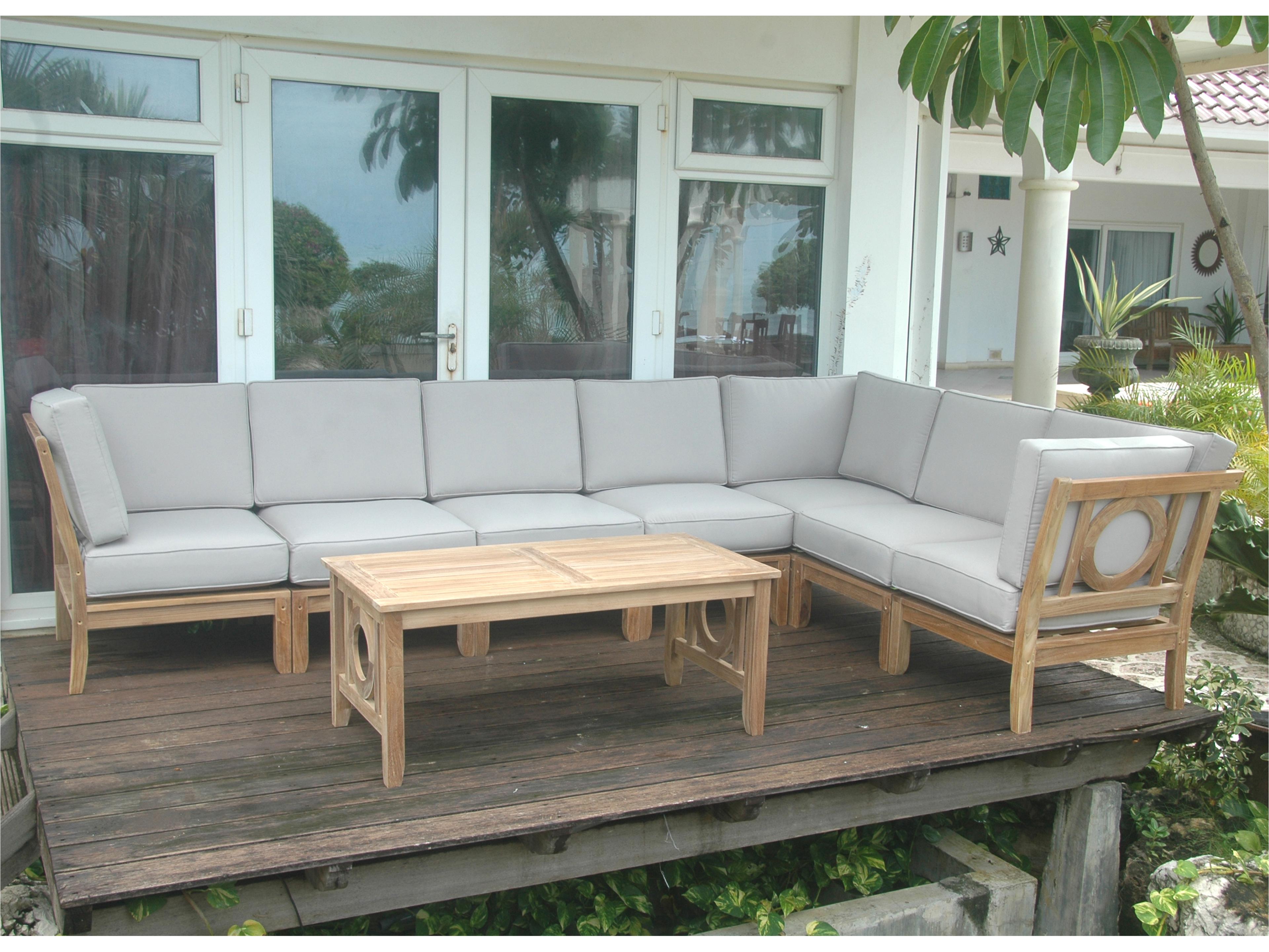 Anderson Teak Natsepa 8-Piece Modular Set