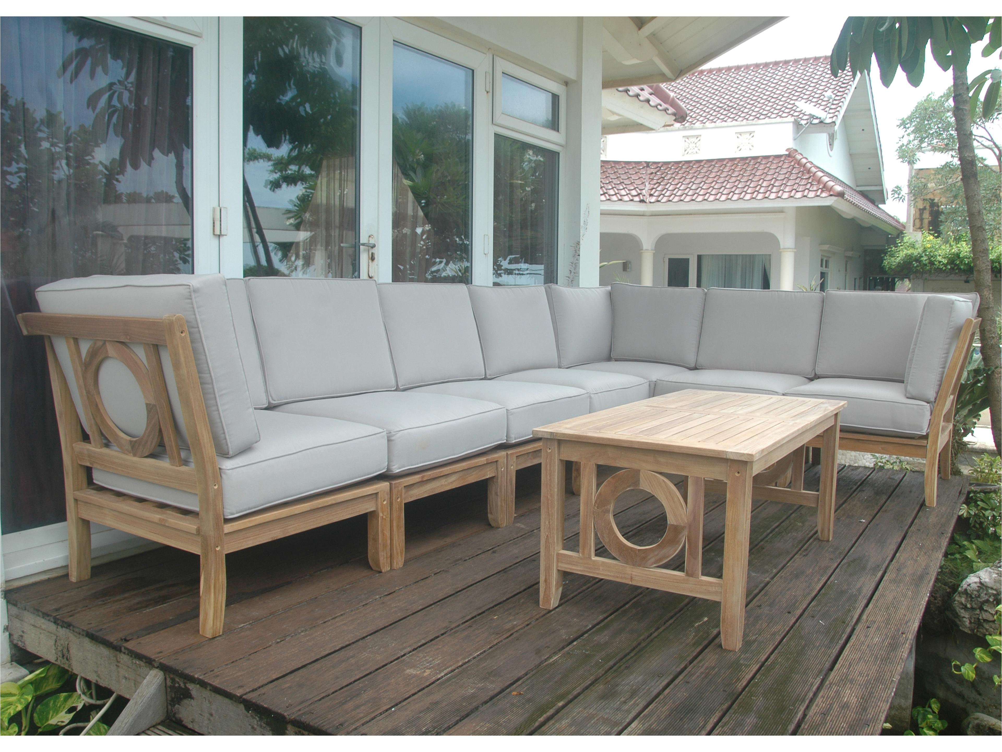 Anderson Teak Natsepa 8-Piece Modular Set