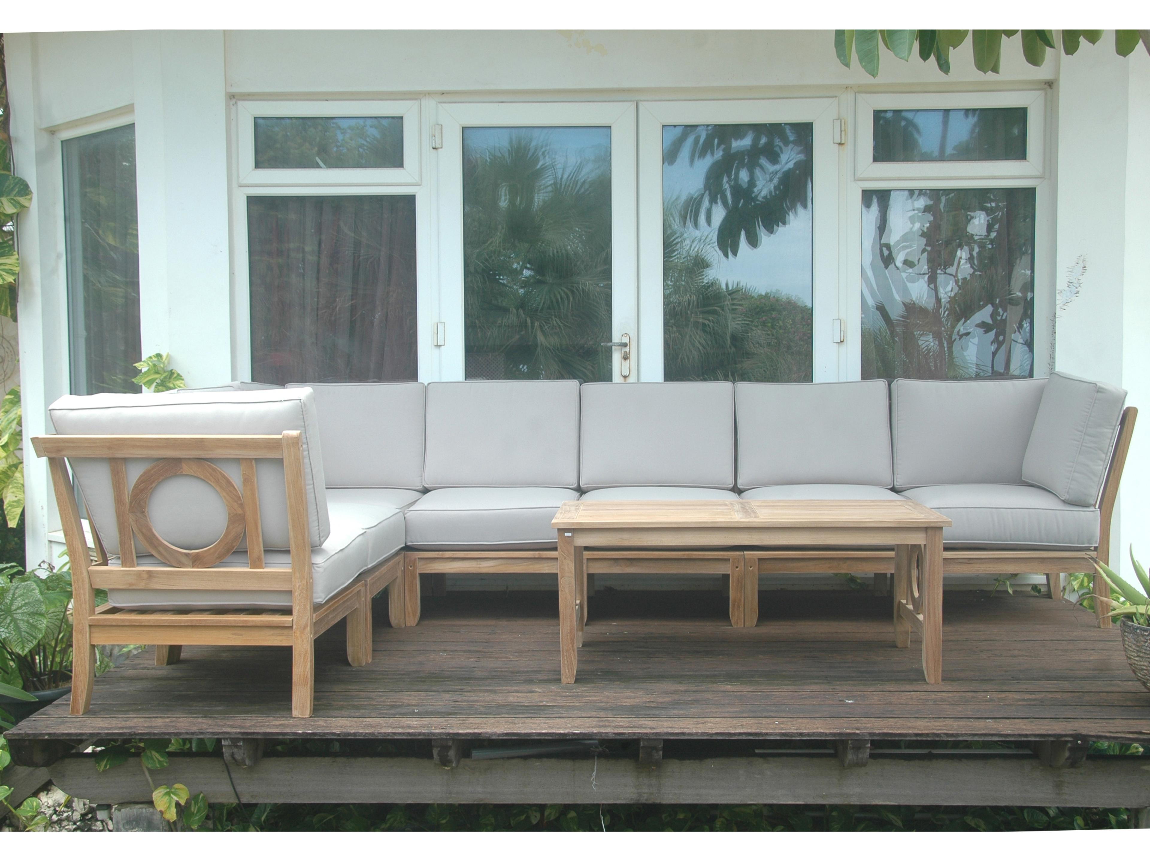 Anderson Teak Natsepa 8-Piece Modular Set