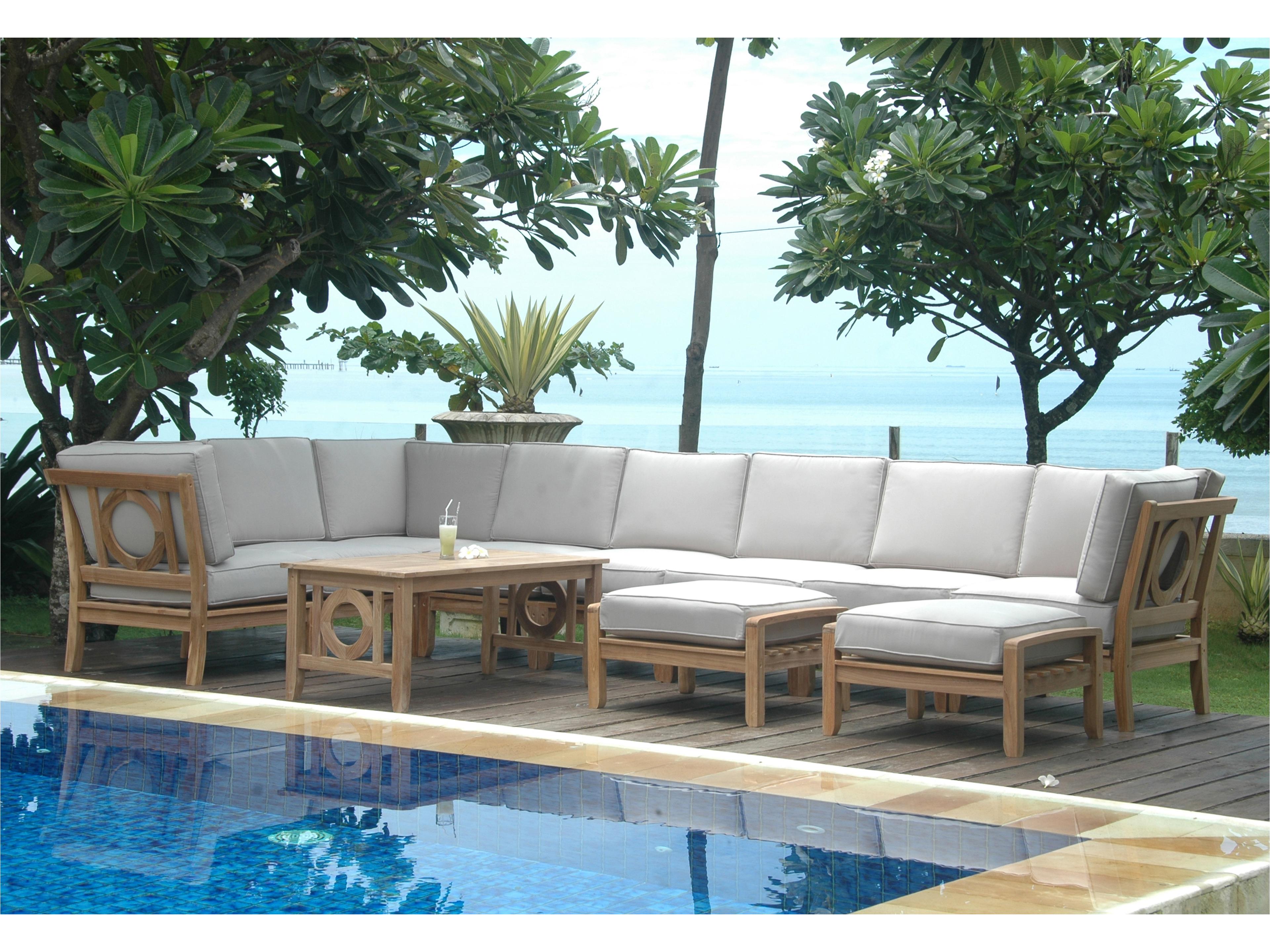 Anderson Teak Natsepa 10-Piece Modular Set