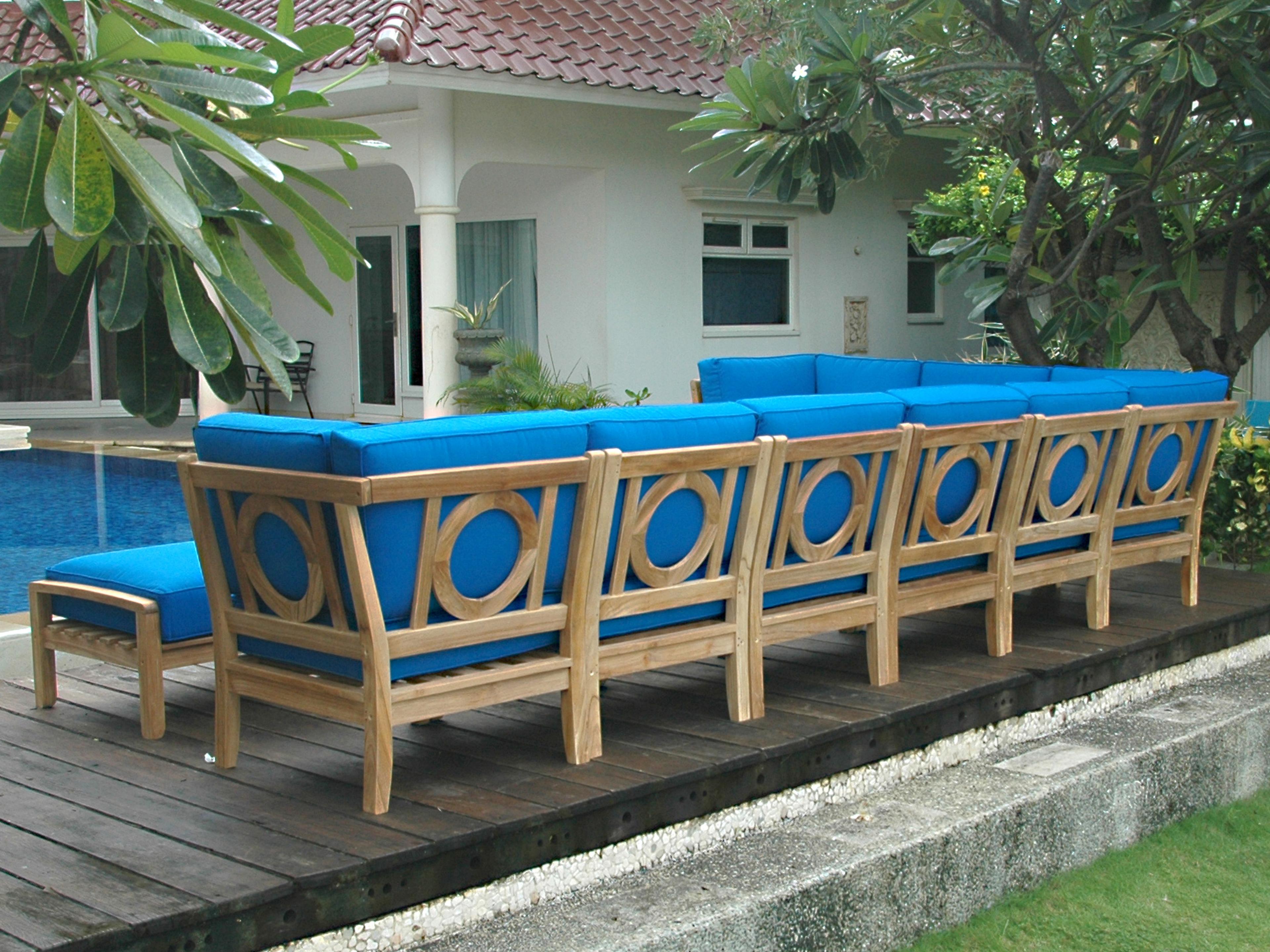 Anderson Teak Natsepa 10-Piece Modular Set