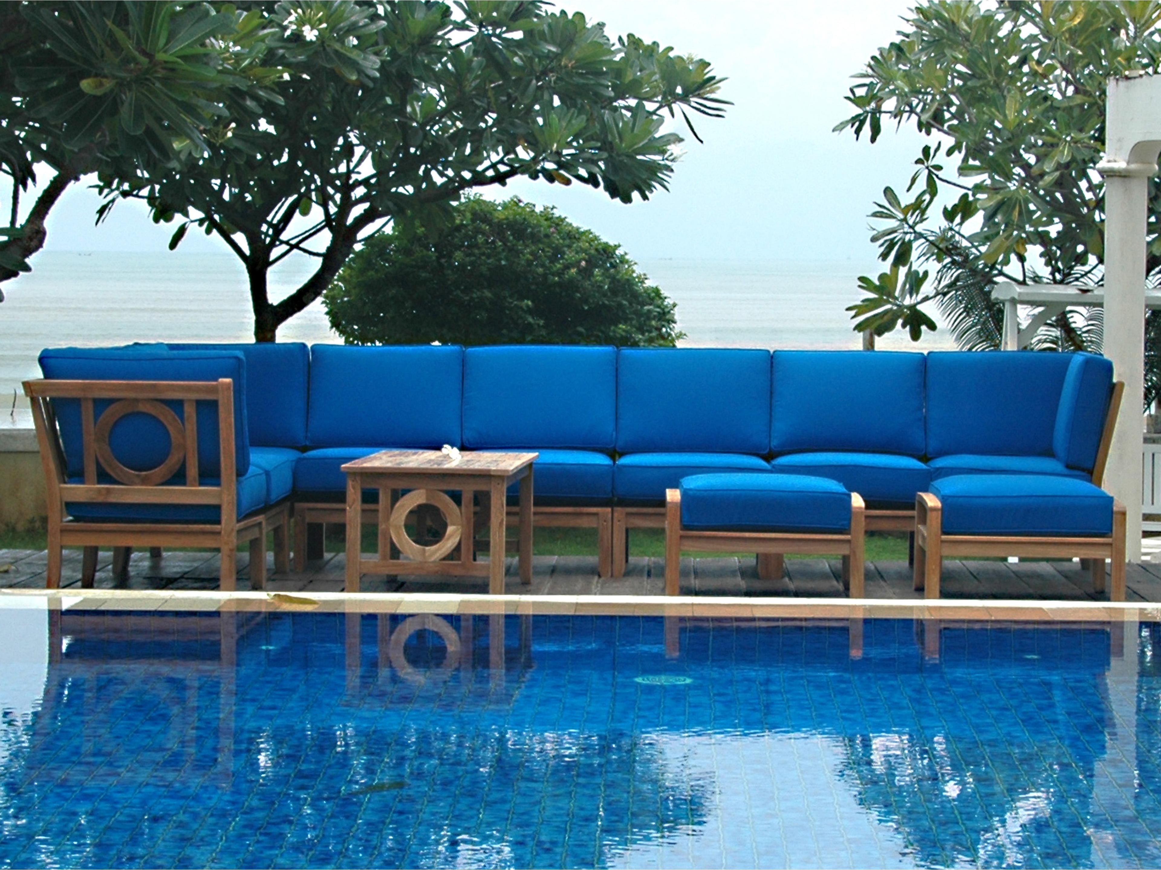 Anderson Teak Natsepa 11-Piece Modular Set