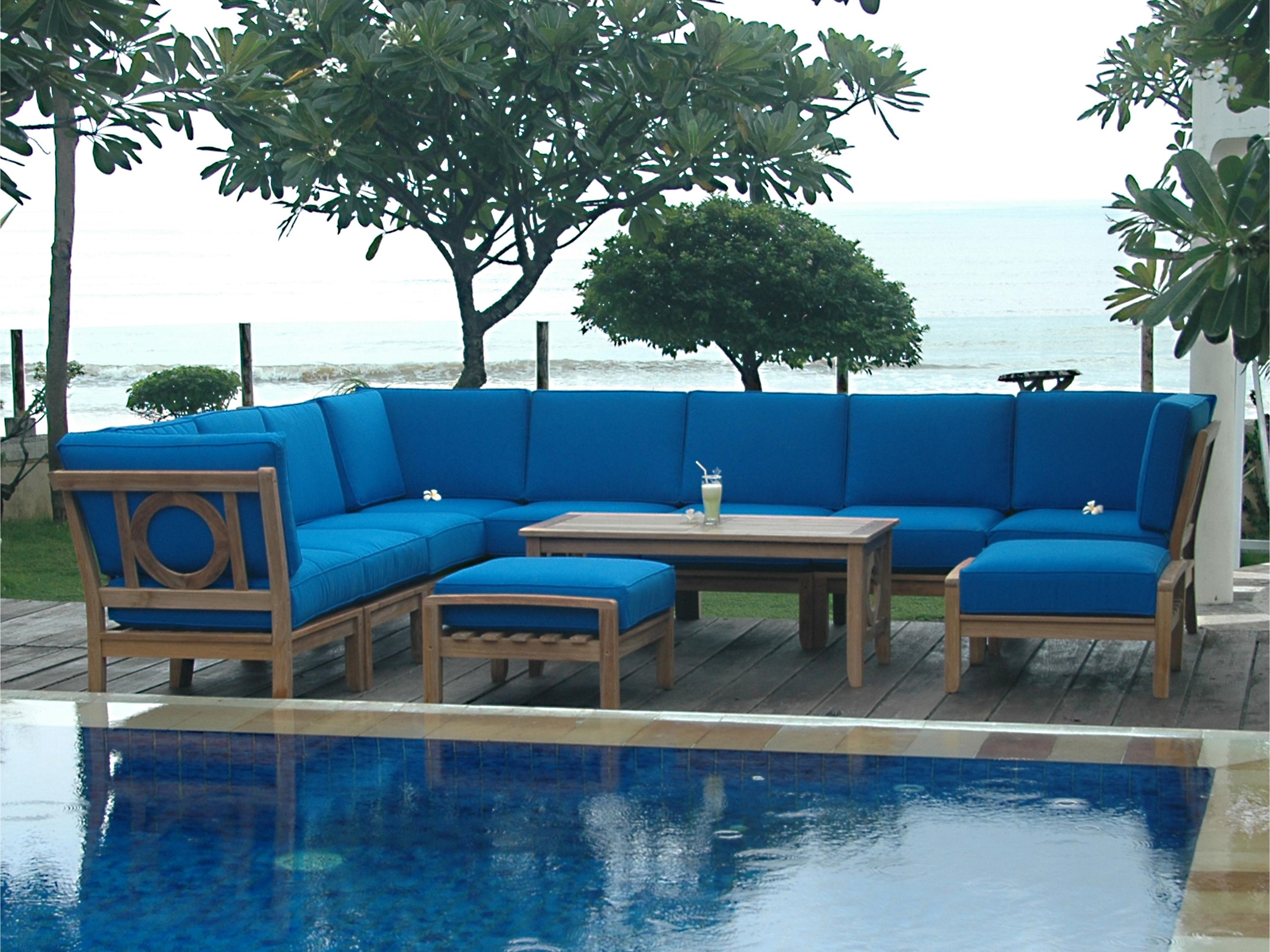 Anderson Teak Natsepa 11-Piece Modular Set