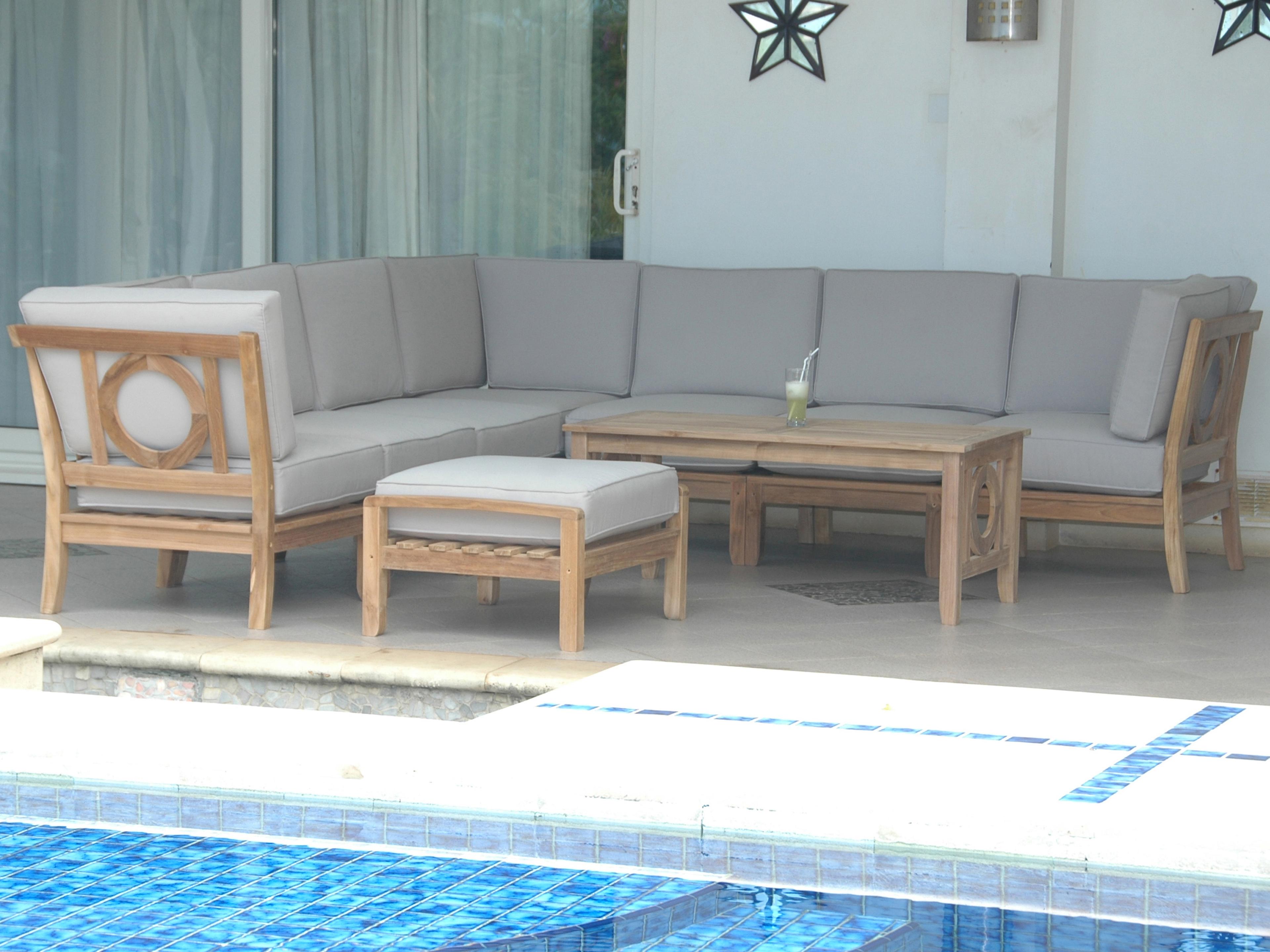 Anderson Teak Natsepa 9-Piece Modular Set A