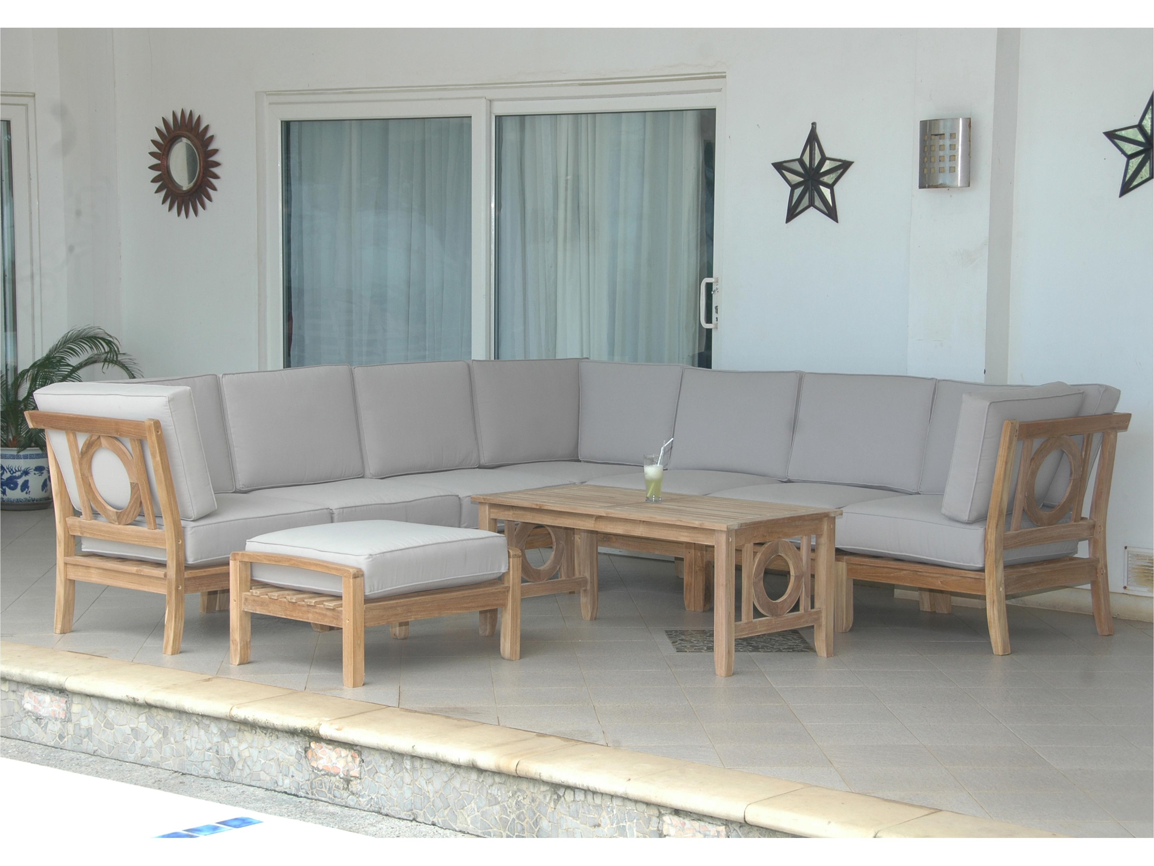 Anderson Teak Natsepa 9-Piece Modular Set A