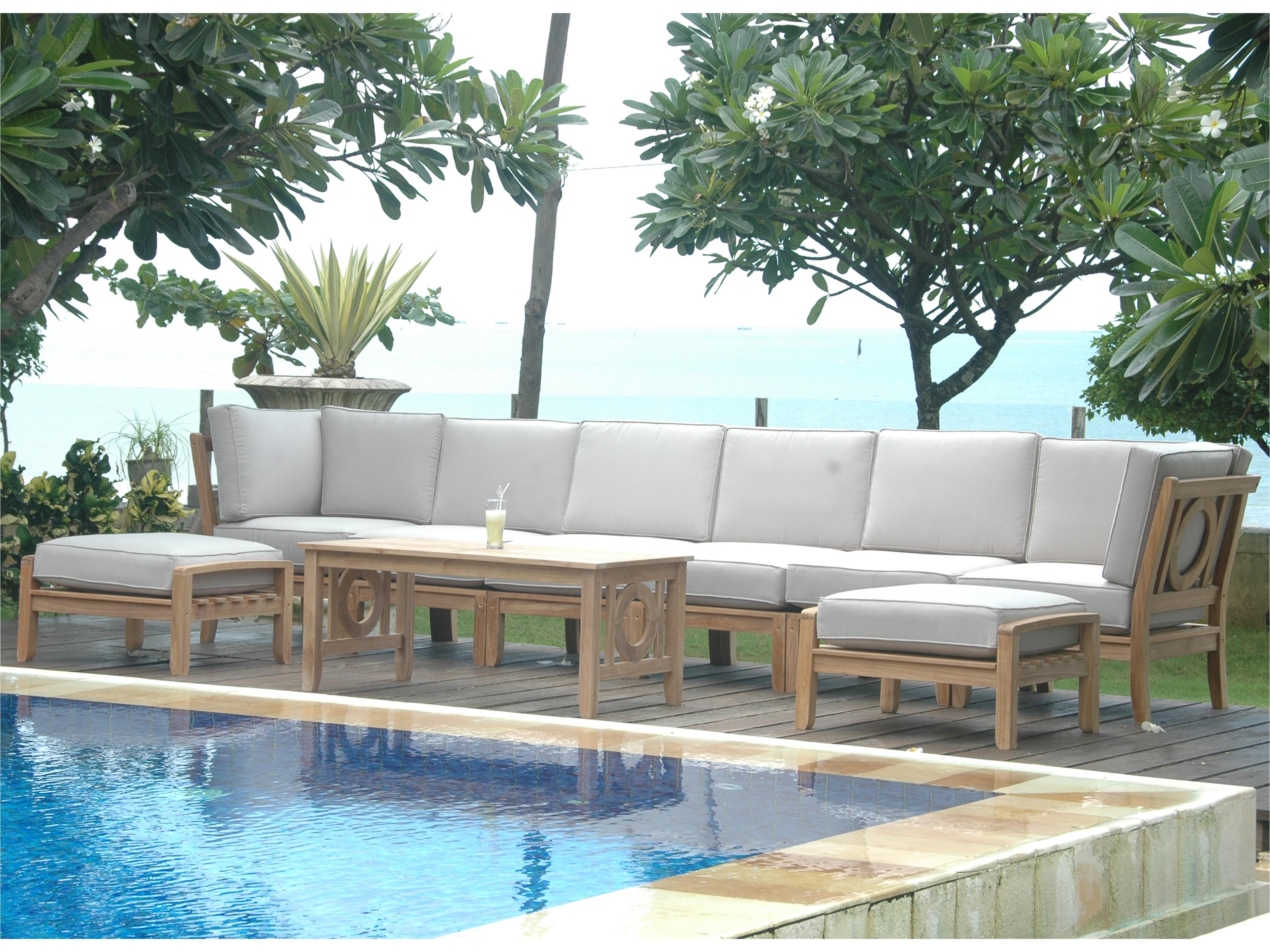 Anderson Teak Natsepa 9-Piece Modular Set B