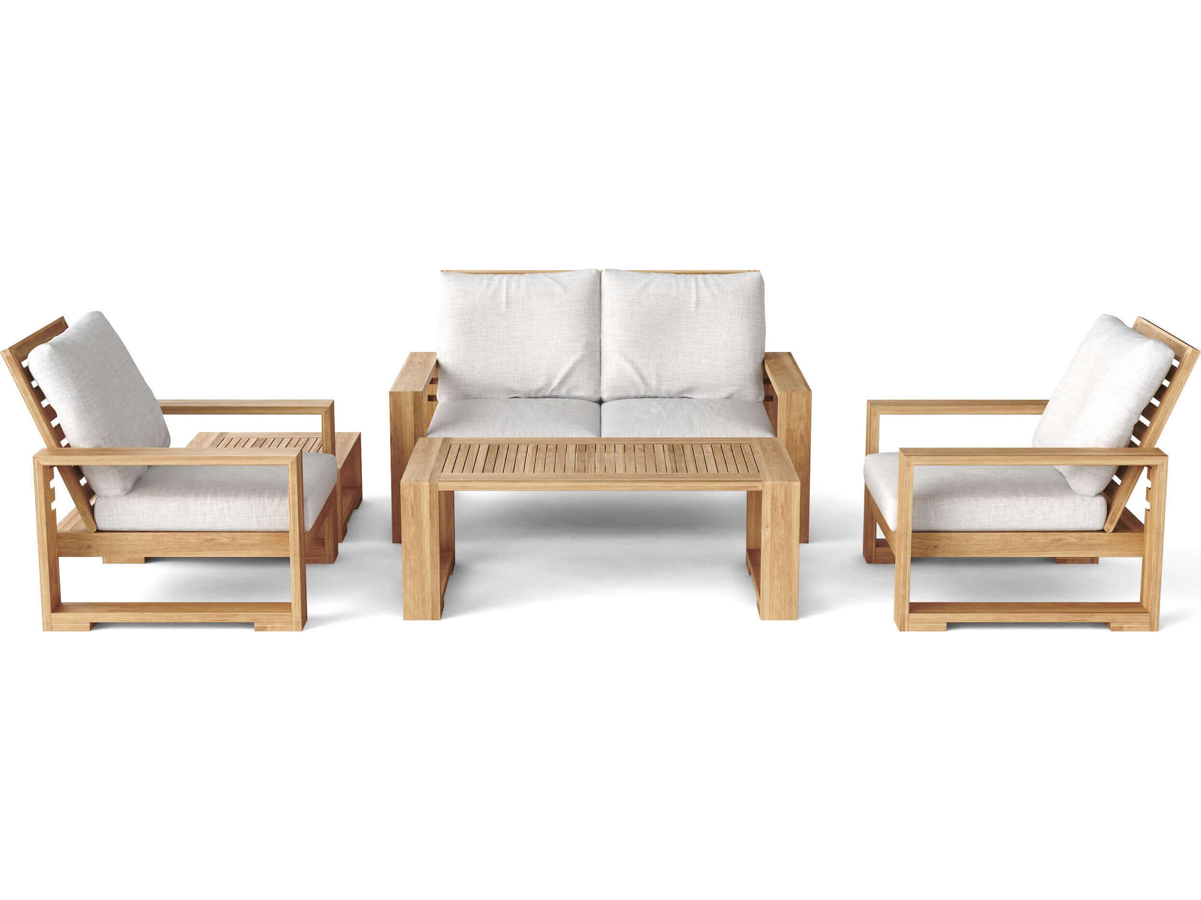 Anderson Teak Capistrano 5-Piece Deep Seating Loveseat Collection