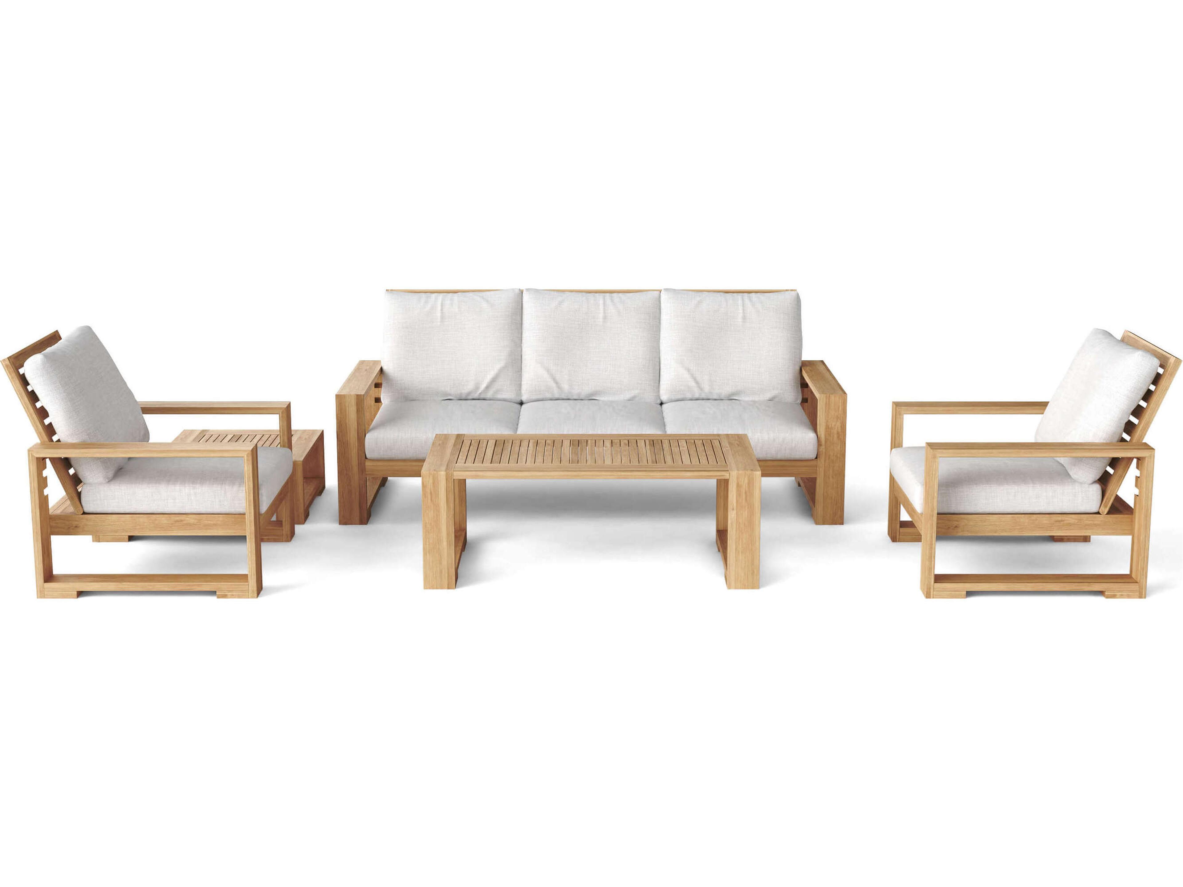 Anderson Teak Capistrano 5-Piece Deep Seating Sofa Collection