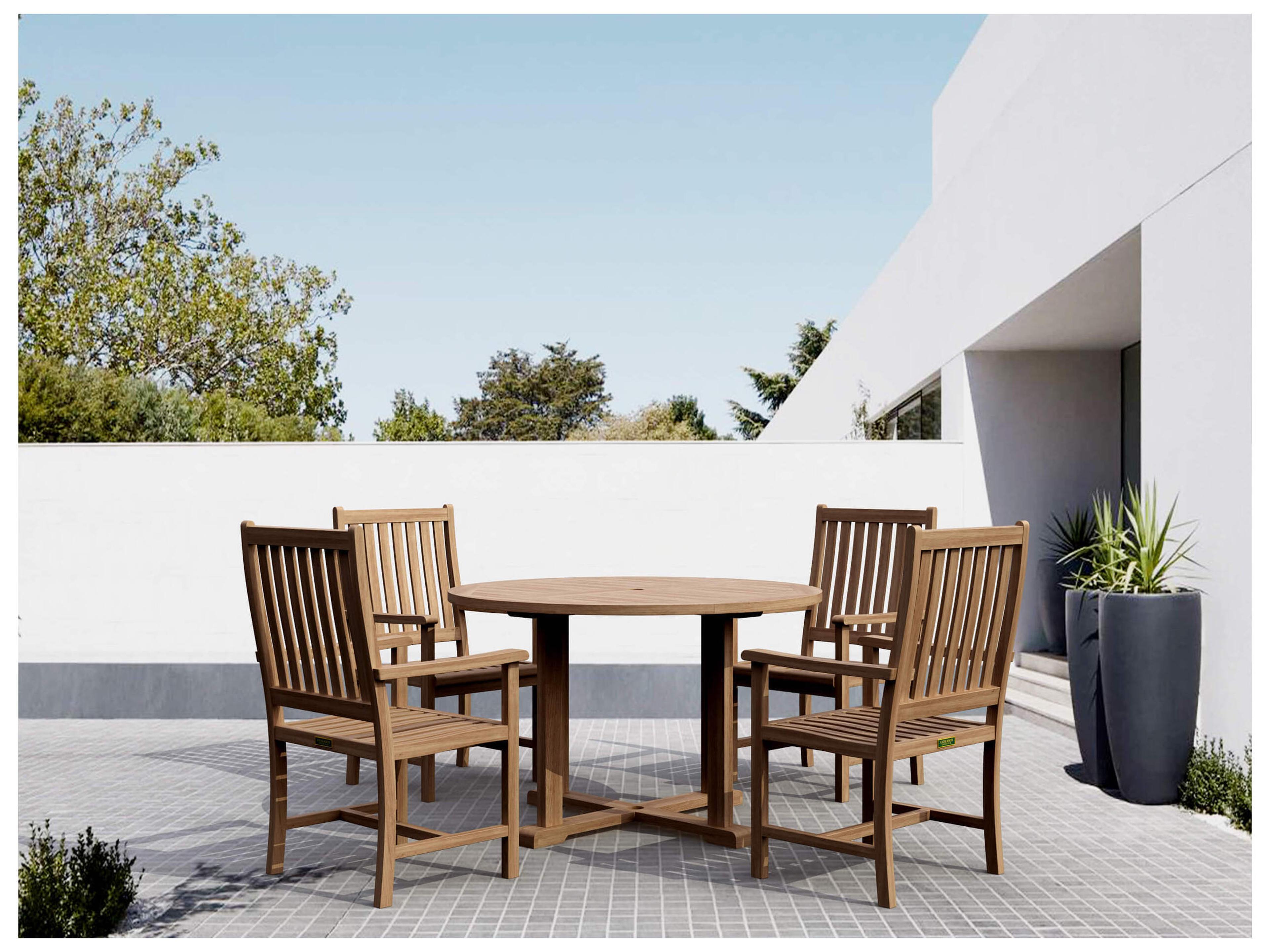 Tosca Wilshere 5-Piece Outdoor Patio Dining Set