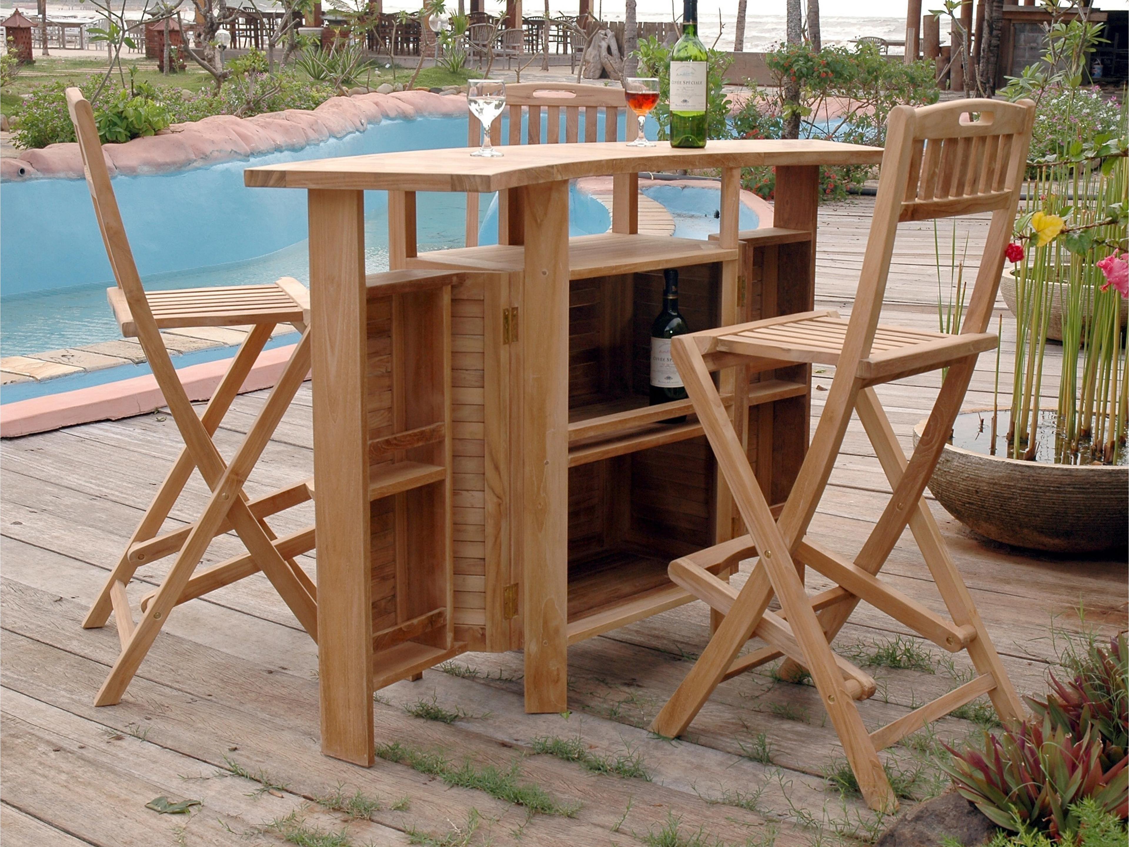 Anderson Teak Altavista 5-Piece Bar Set