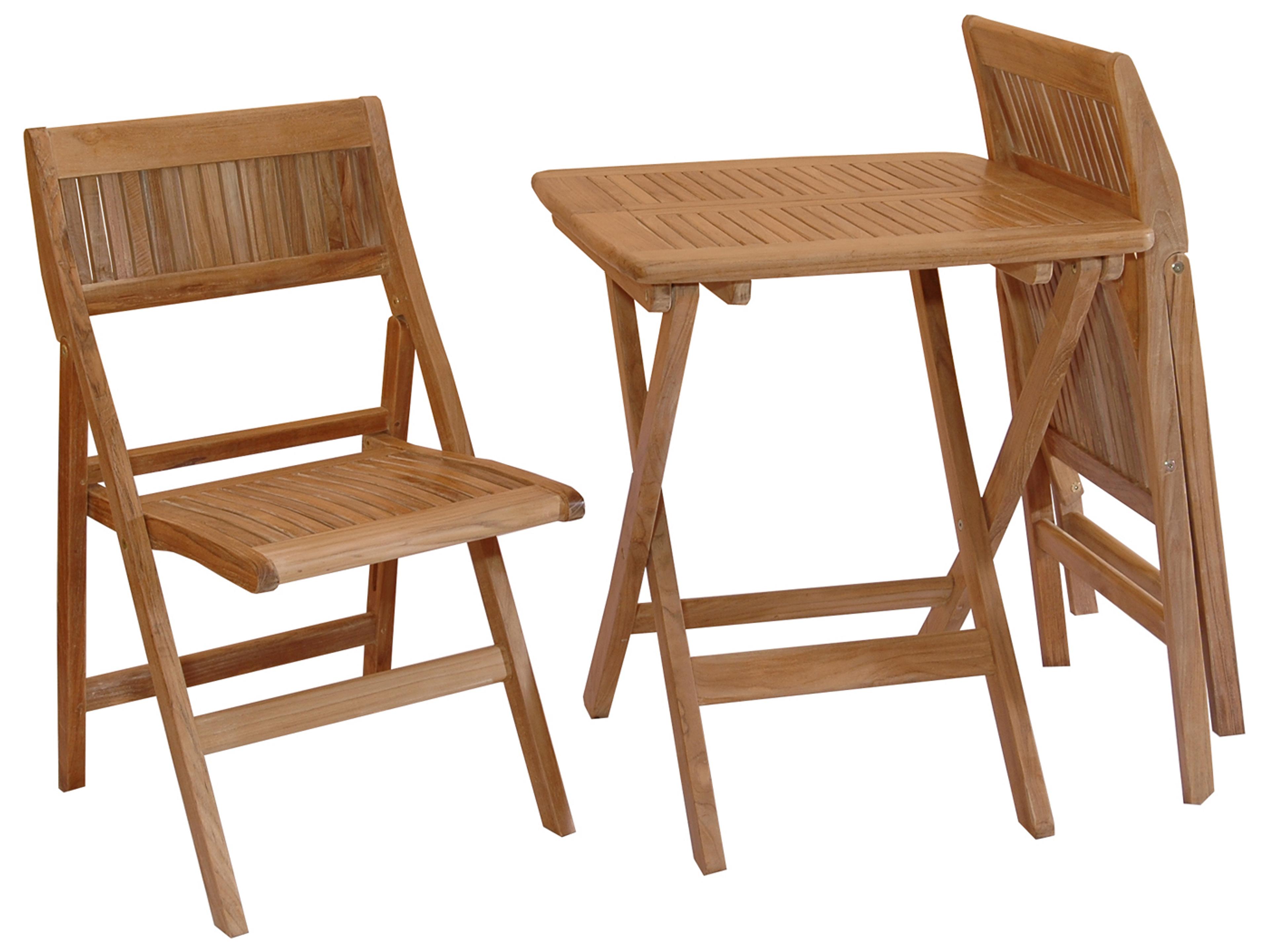 Windsor 3-Piece Square Bistro Set