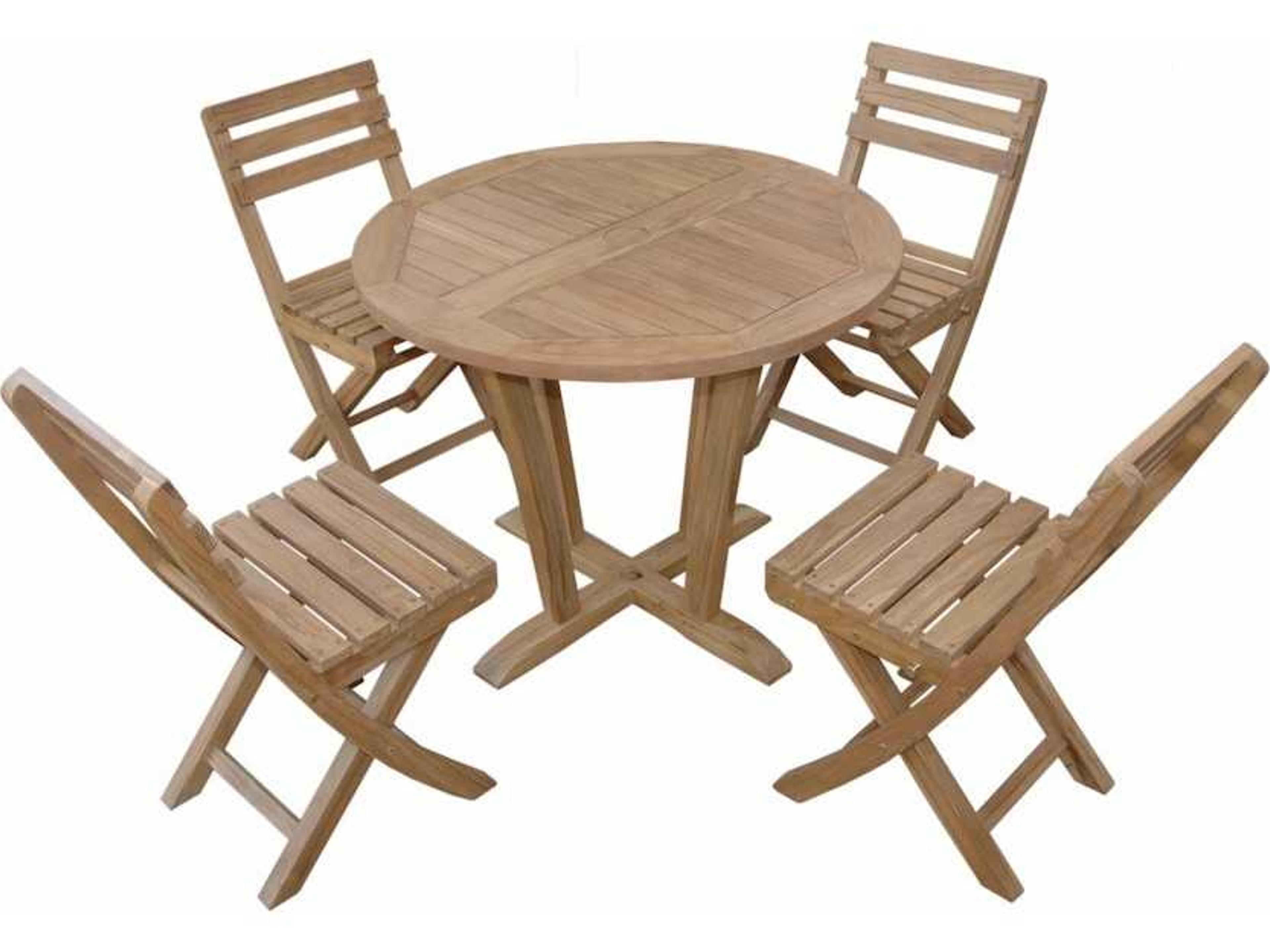 Anderson Teak Descanso Alabama 5-Piece Bistro Set