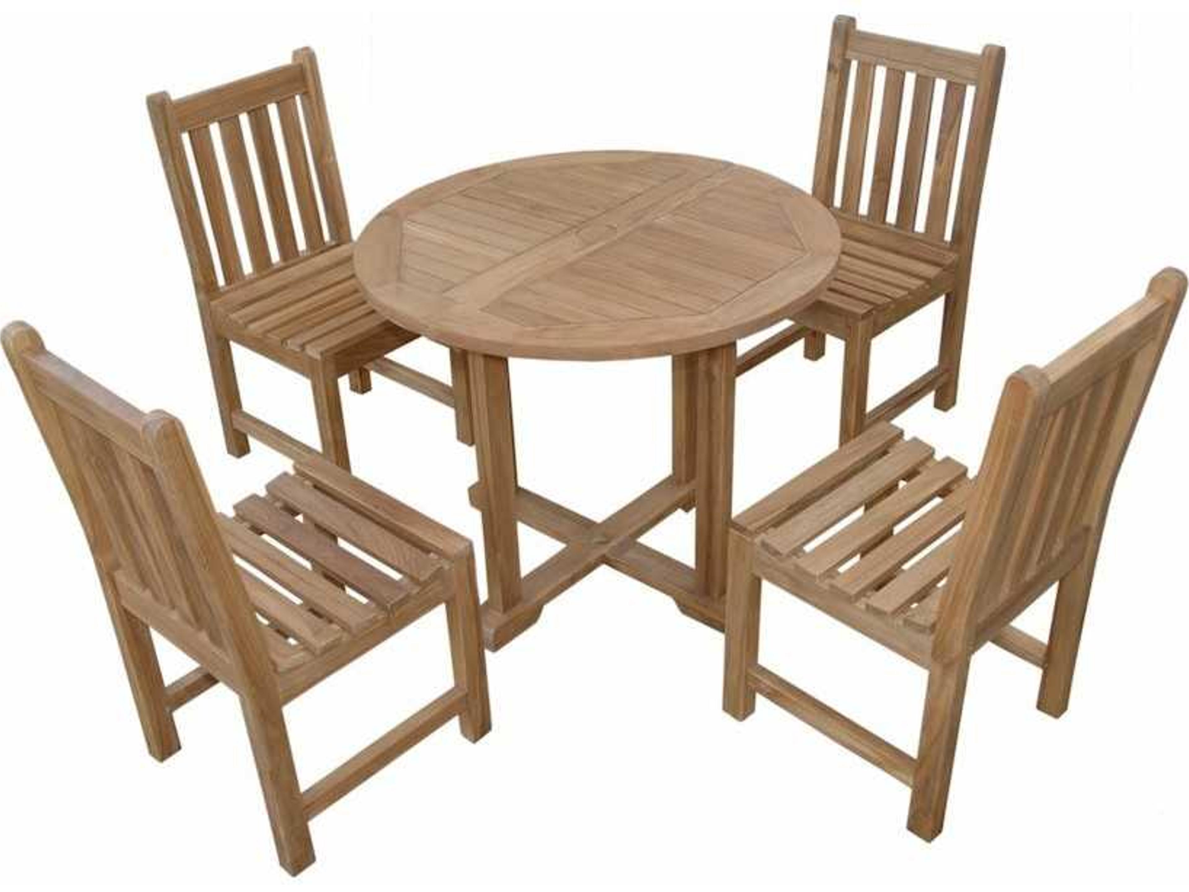 Anderson Teak Montage Braxton 5- Piece Outdoor Dining Set C