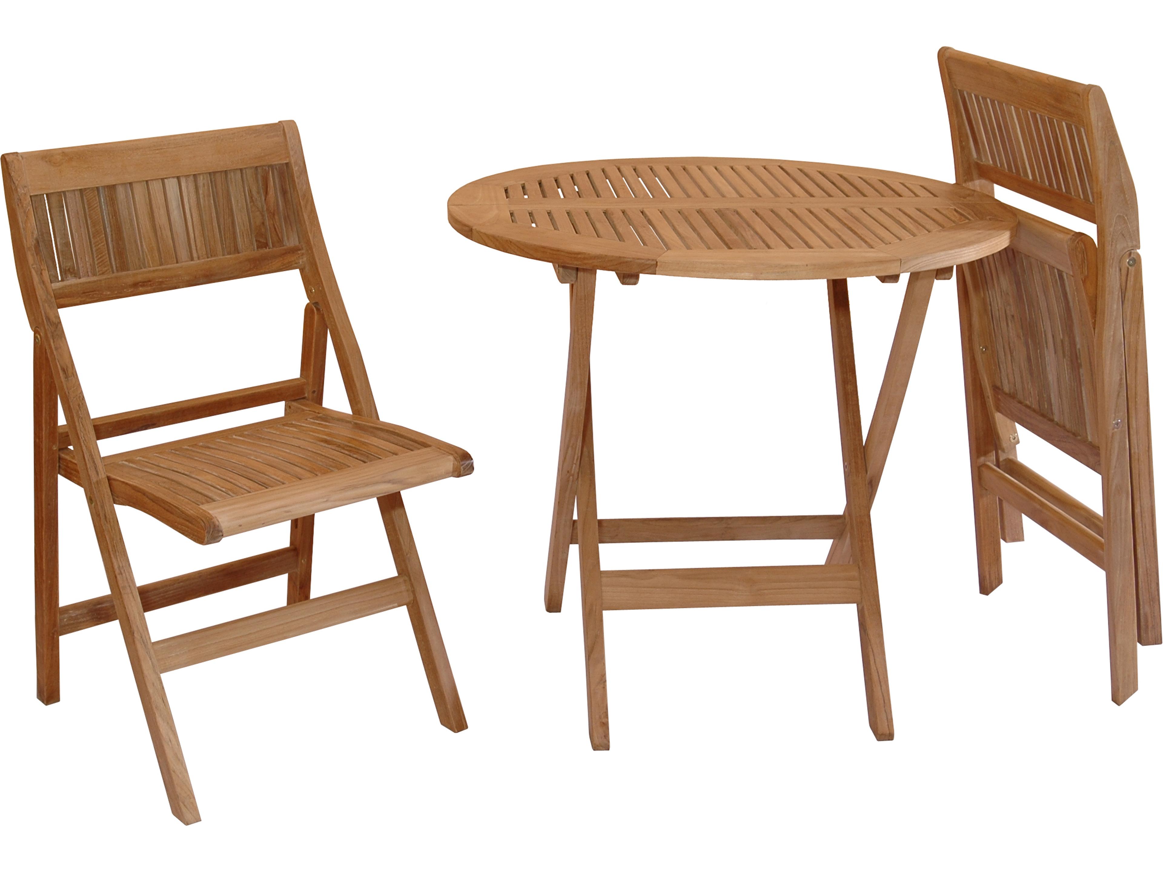 Windsor 3-Piece Round Bistro Set