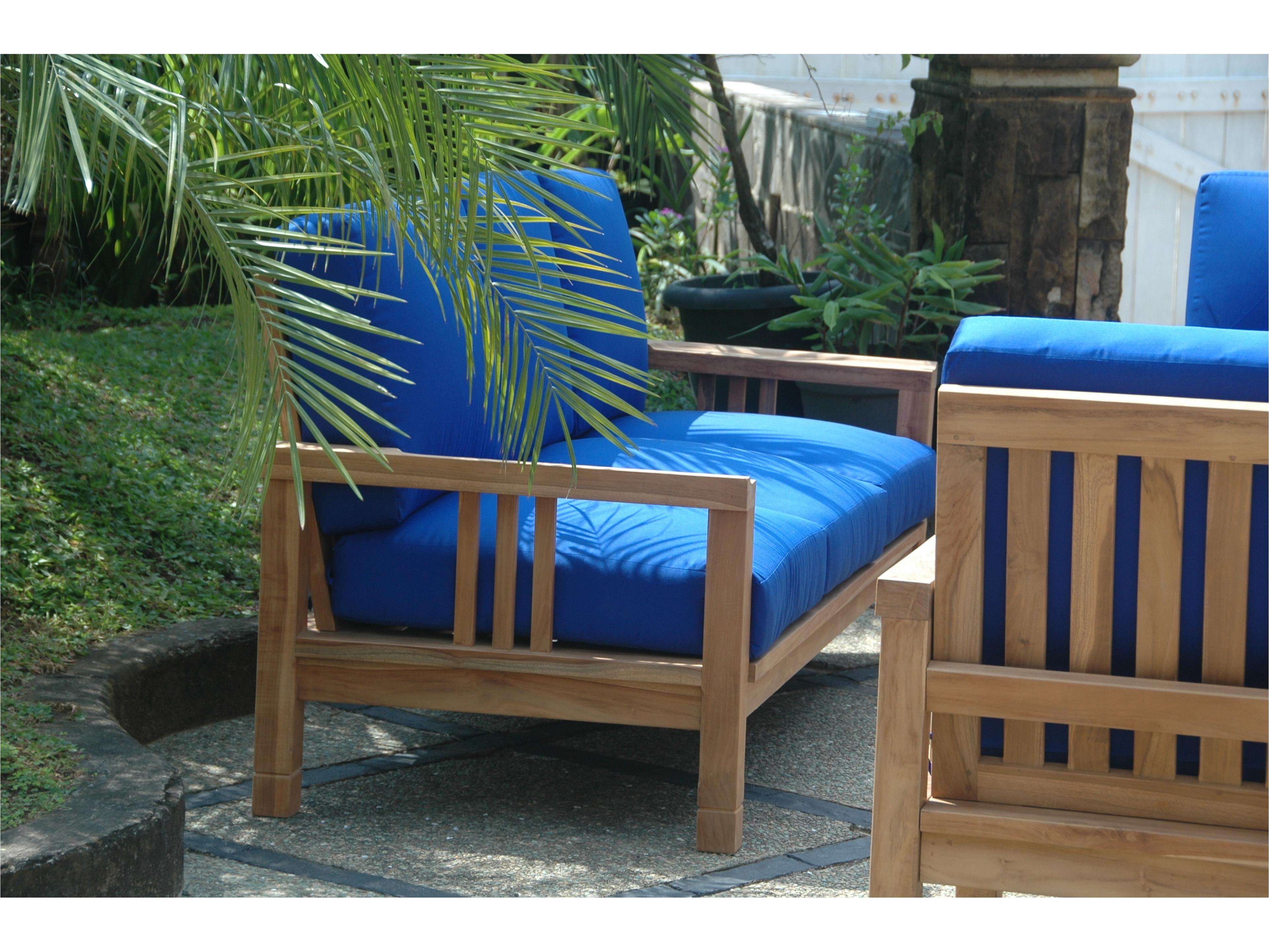 Anderson Teak South Bay Deep Seating 6-Piece Conversation Set B