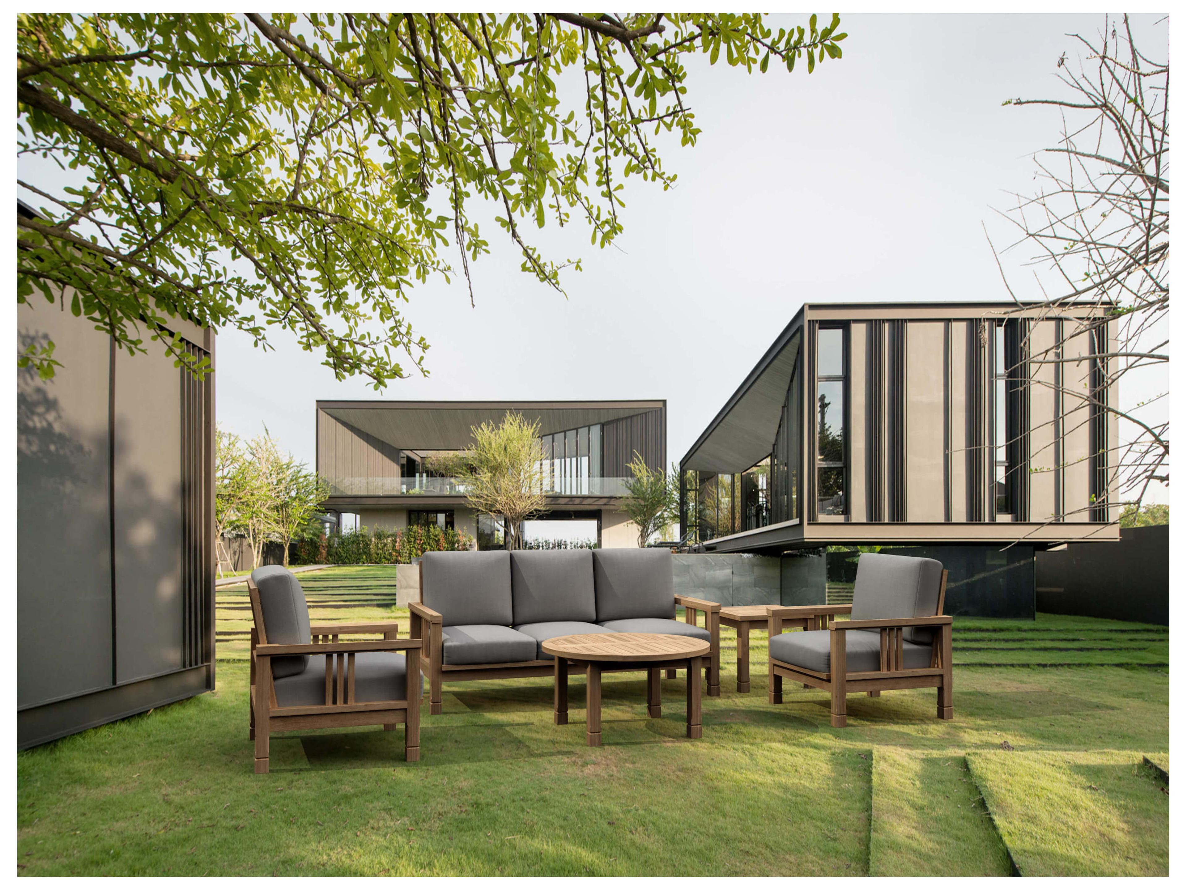 South Bay Deep Seating 5-Piece Conversation Set C