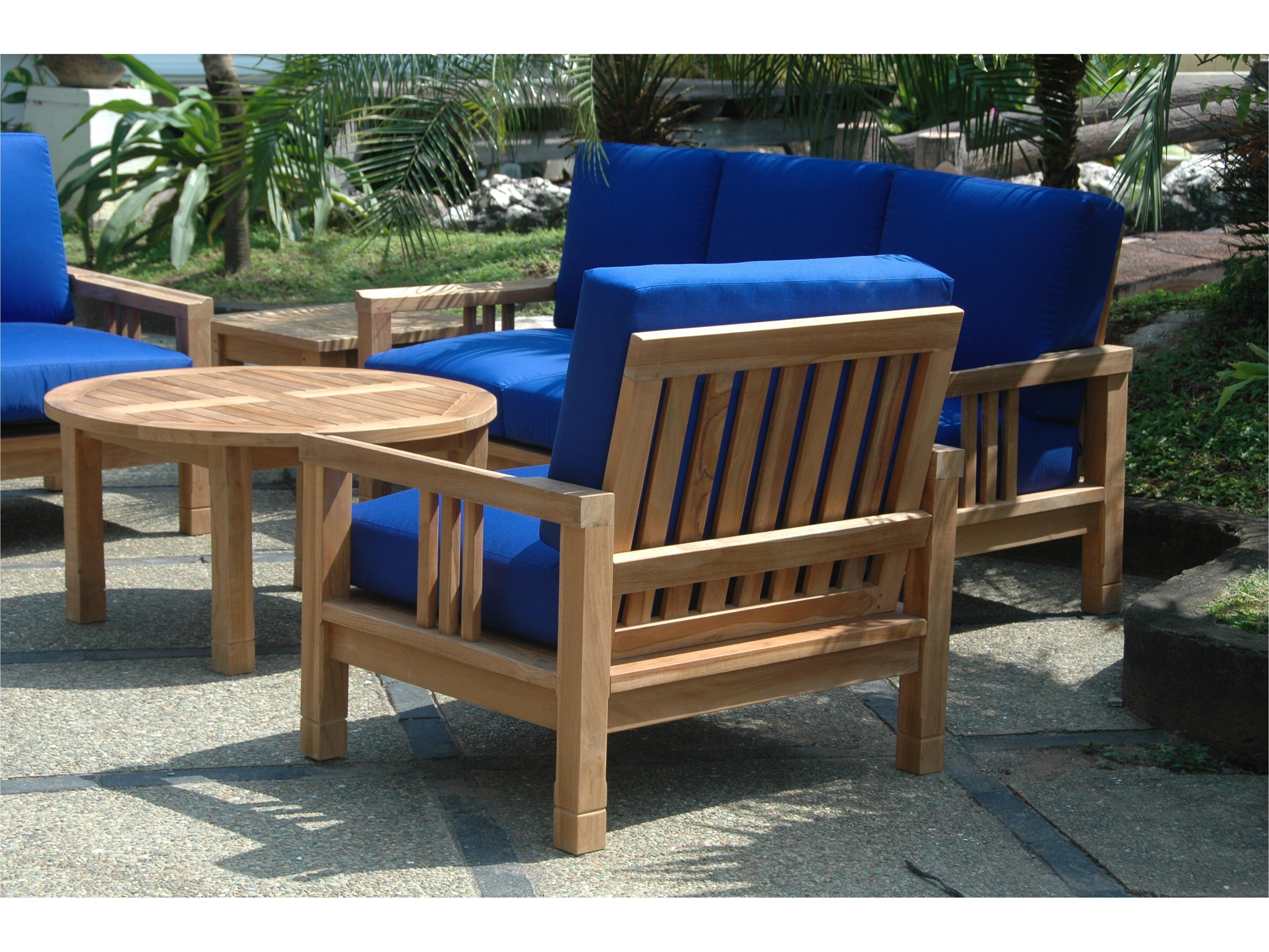 Anderson Teak South Bay Deep Seating 5-Piece Conversation Set C