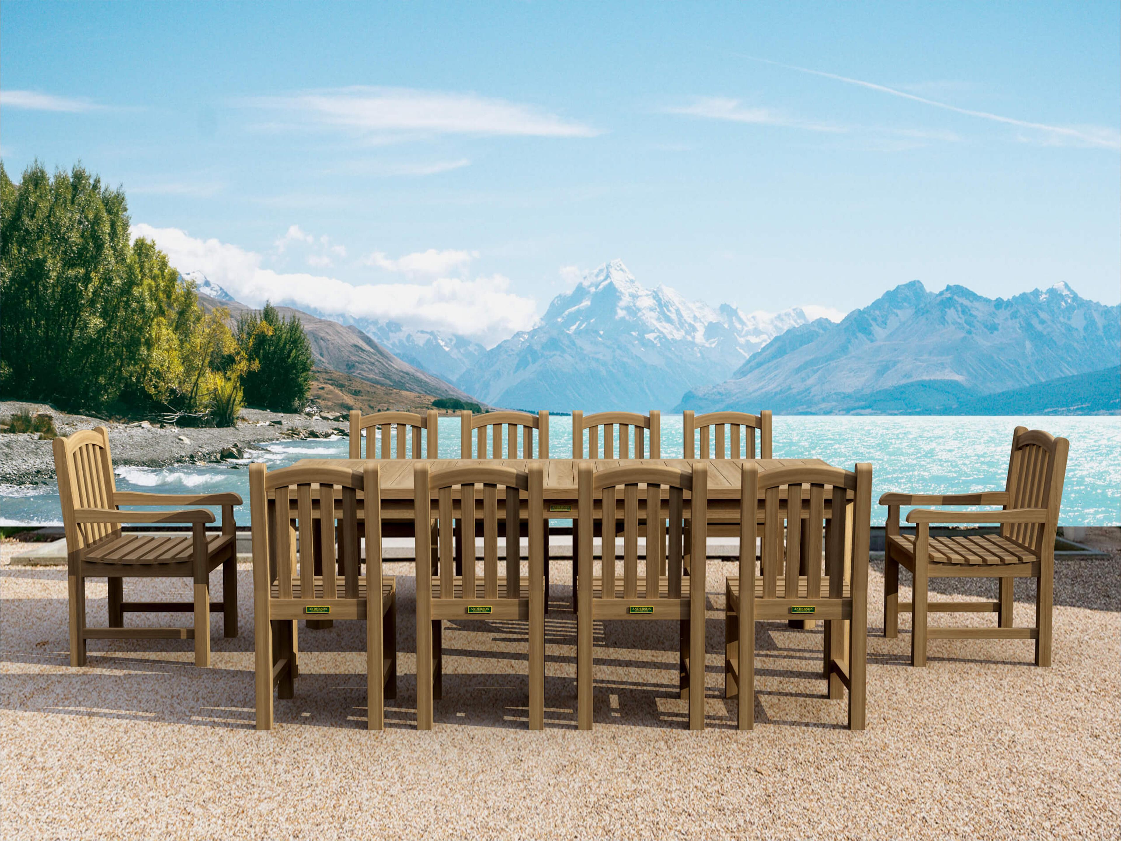 Anderson Teak Chelsea Dining Set