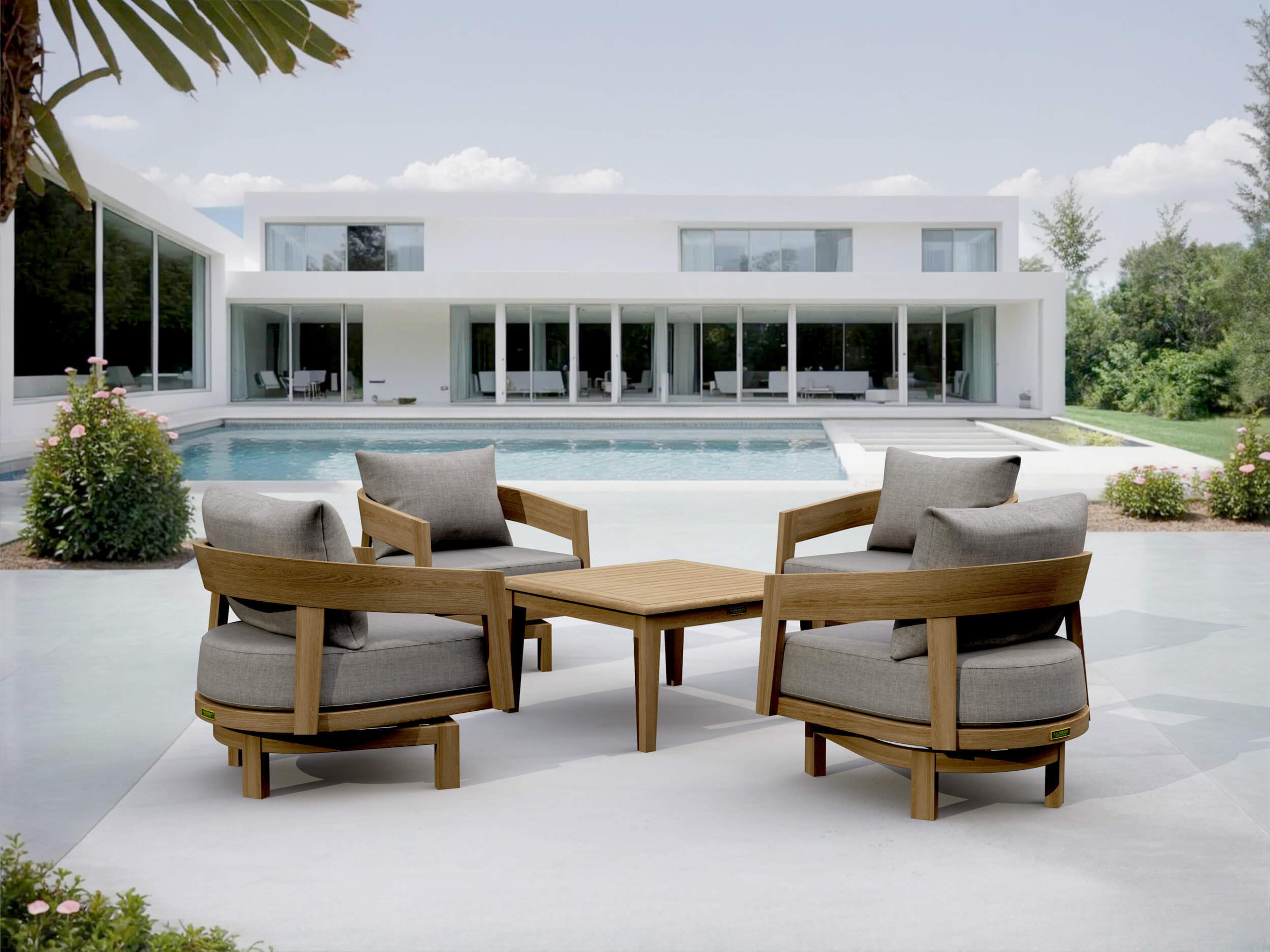 Anderson Teak Toscana Cushion Lounge Set