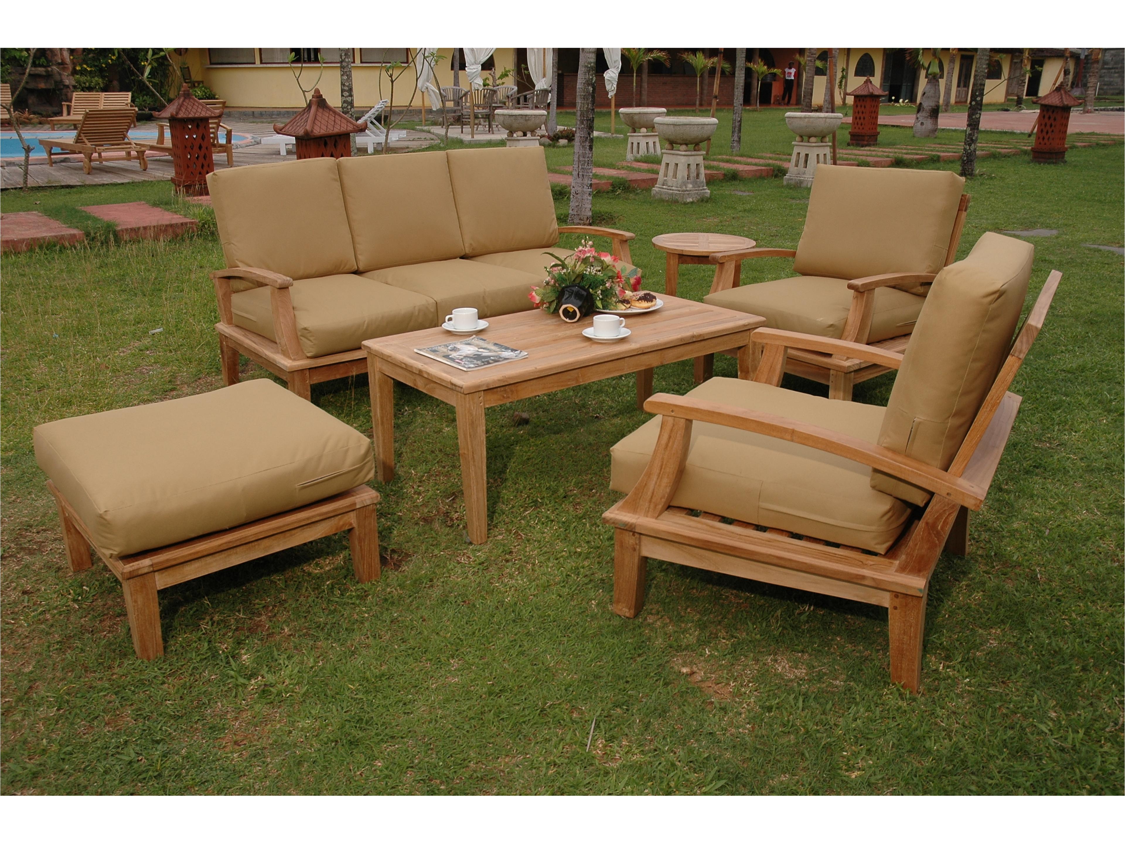 Anderson Teak Brianna 5-Piece Deep Seating Sofa Set