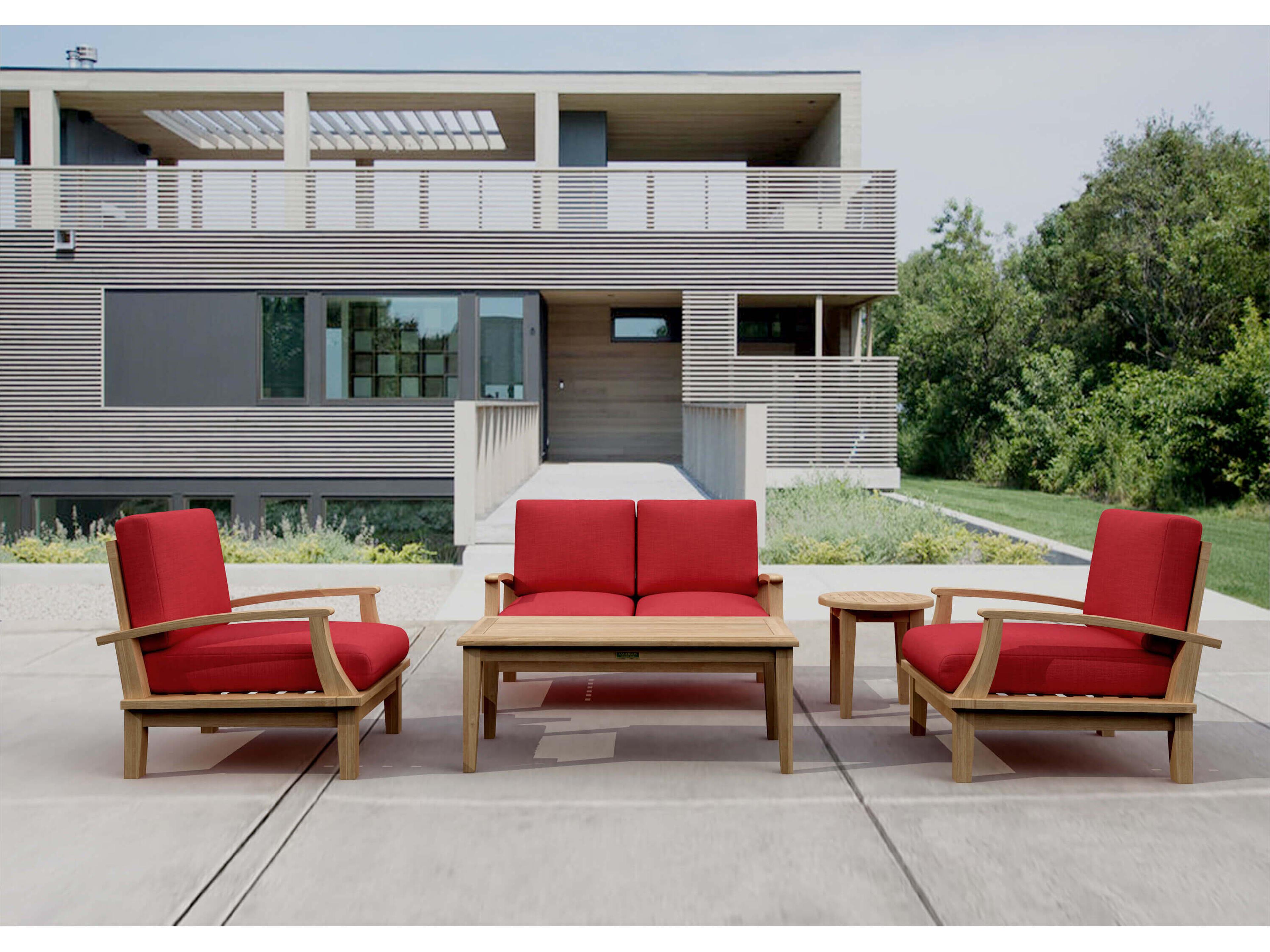 Brianna 5-Piece Deep Seating Loveseat Set