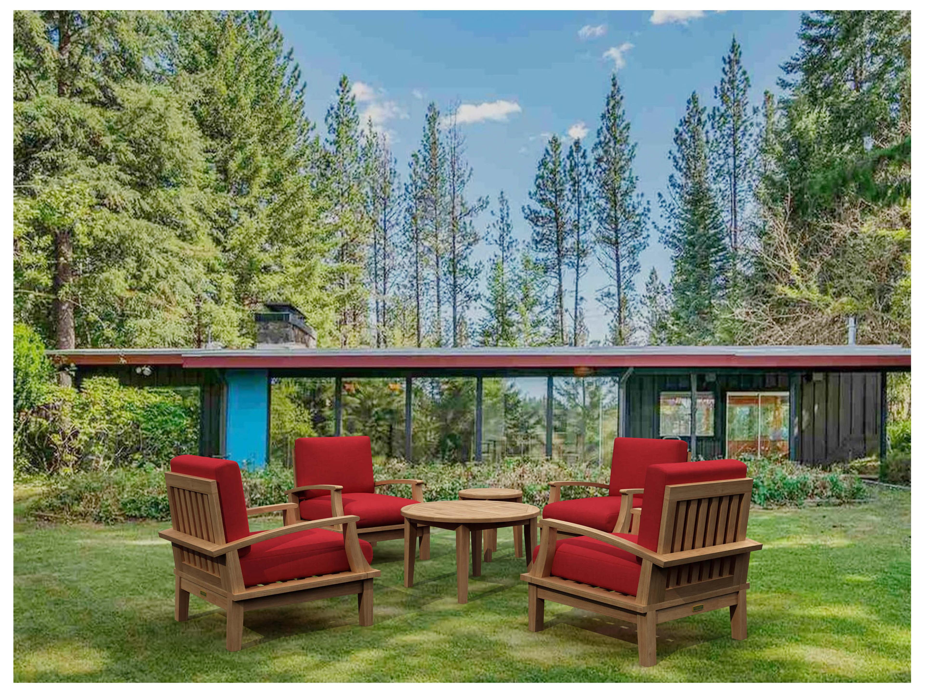 Brianna 6-Piece Deep Seating Armchair Set