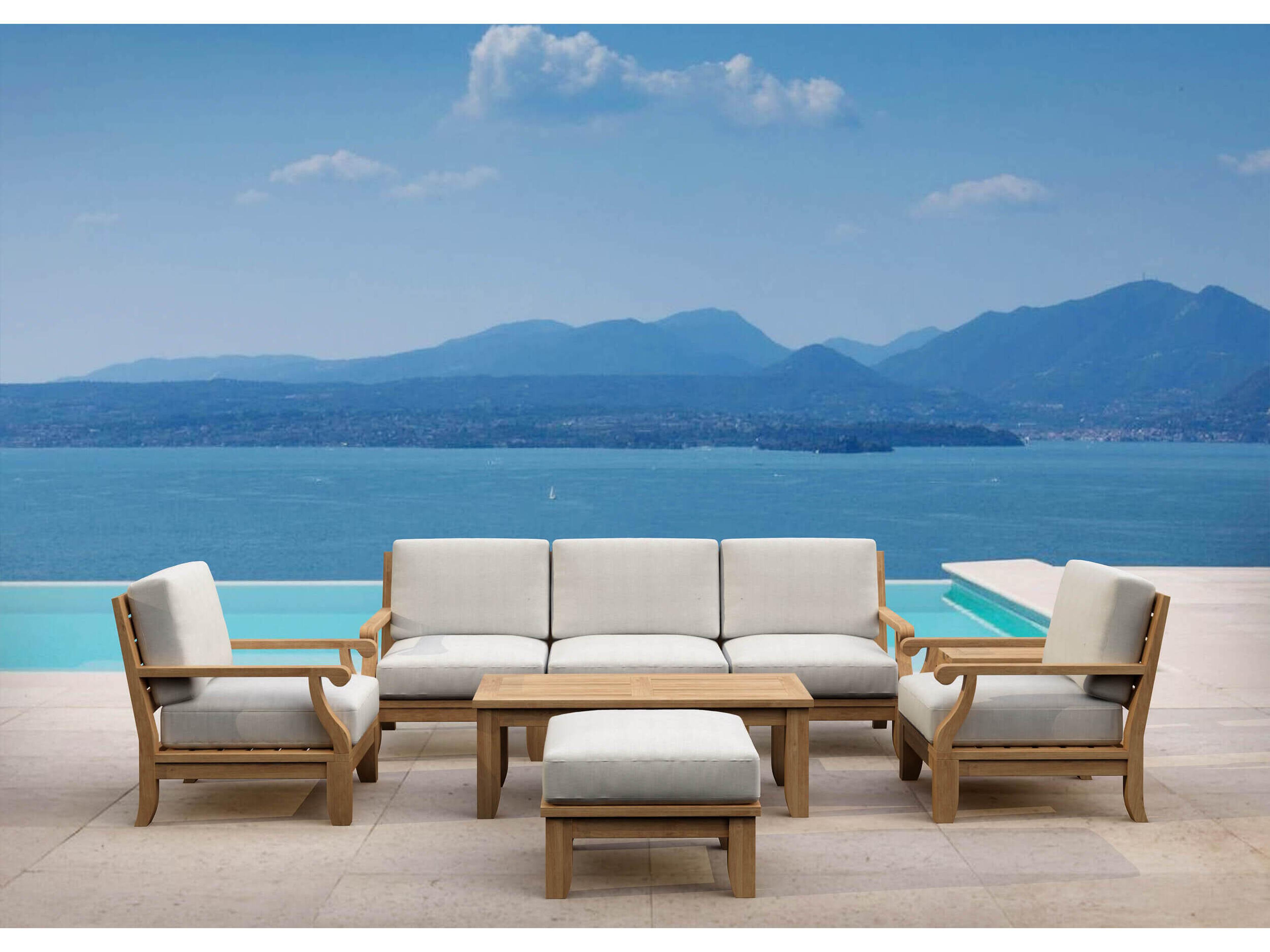 Anderson Teak Riviera Luxe 8-Piece Modular Set