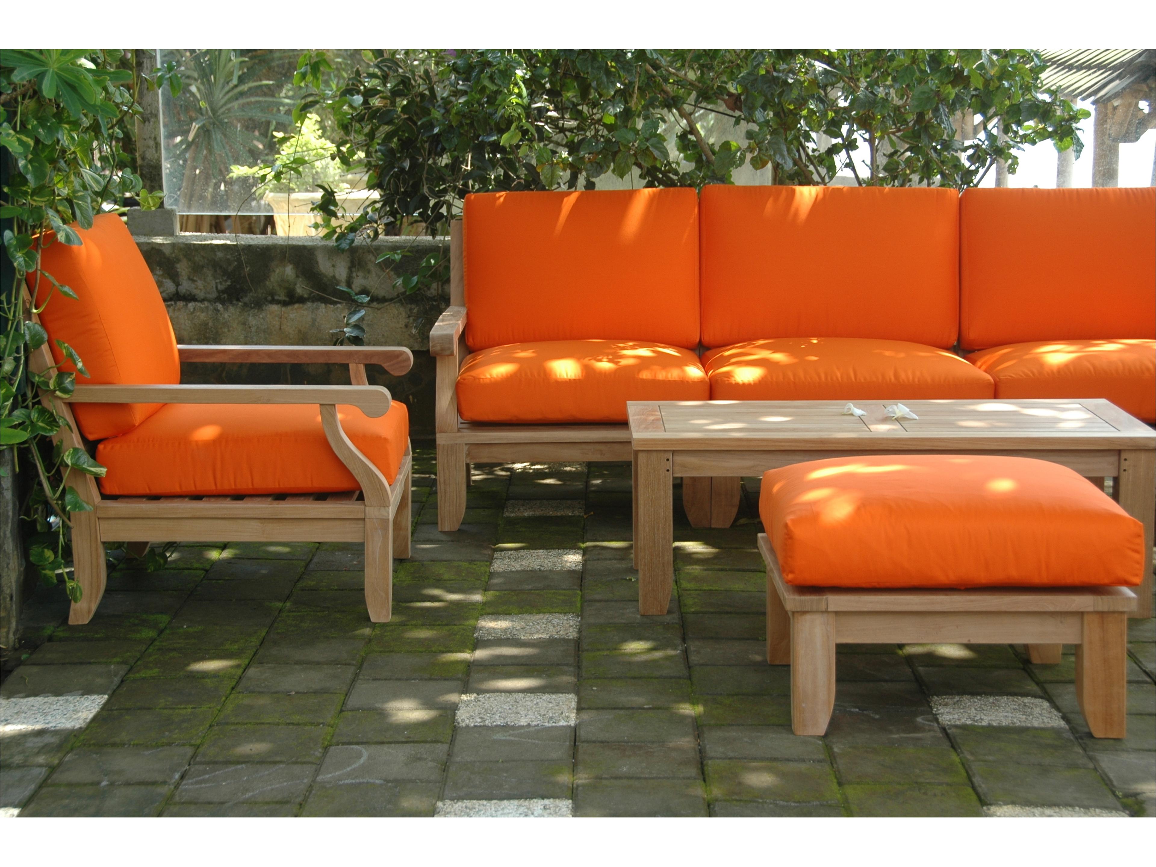 Anderson Teak Riviera Luxe 8-Piece Modular Set