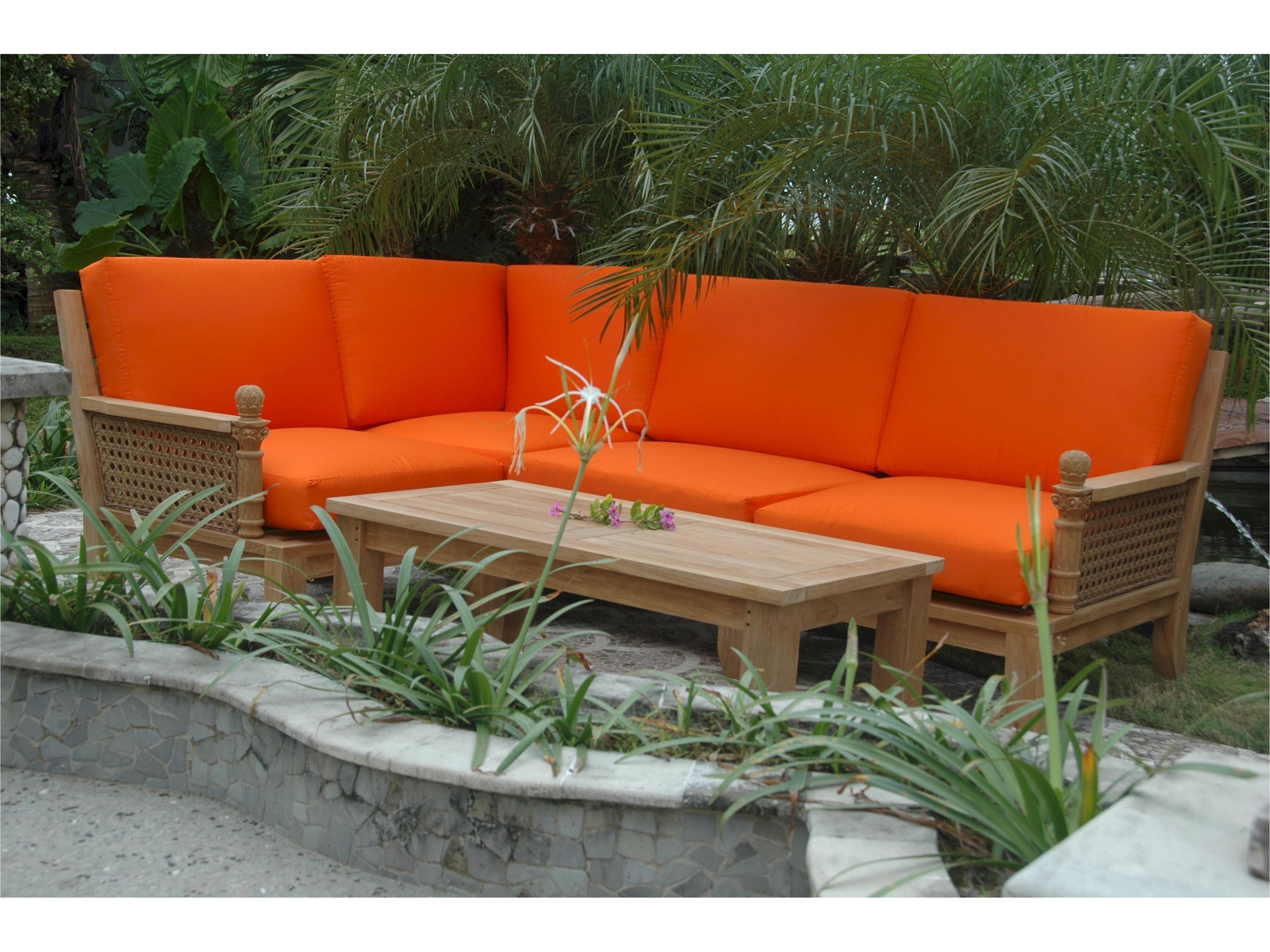 Anderson Teak Luxe 5-Piece Modular Set