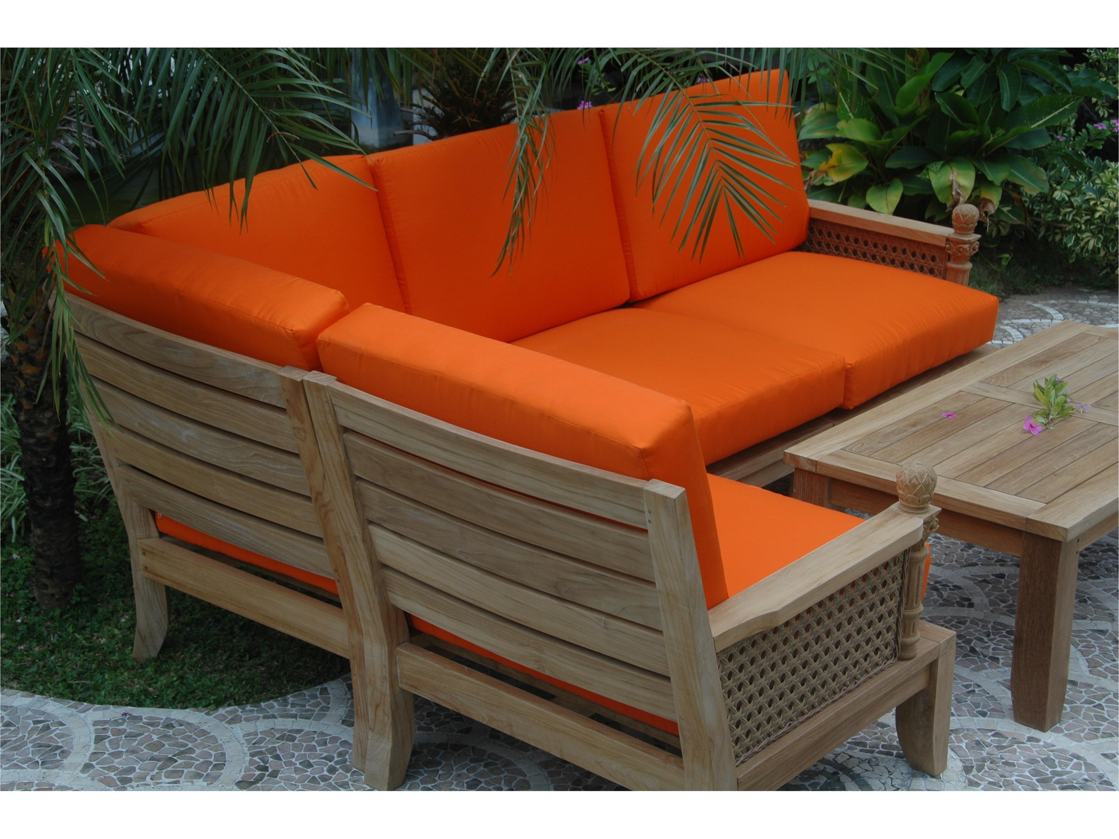 Anderson Teak Luxe 5-Piece Modular Set