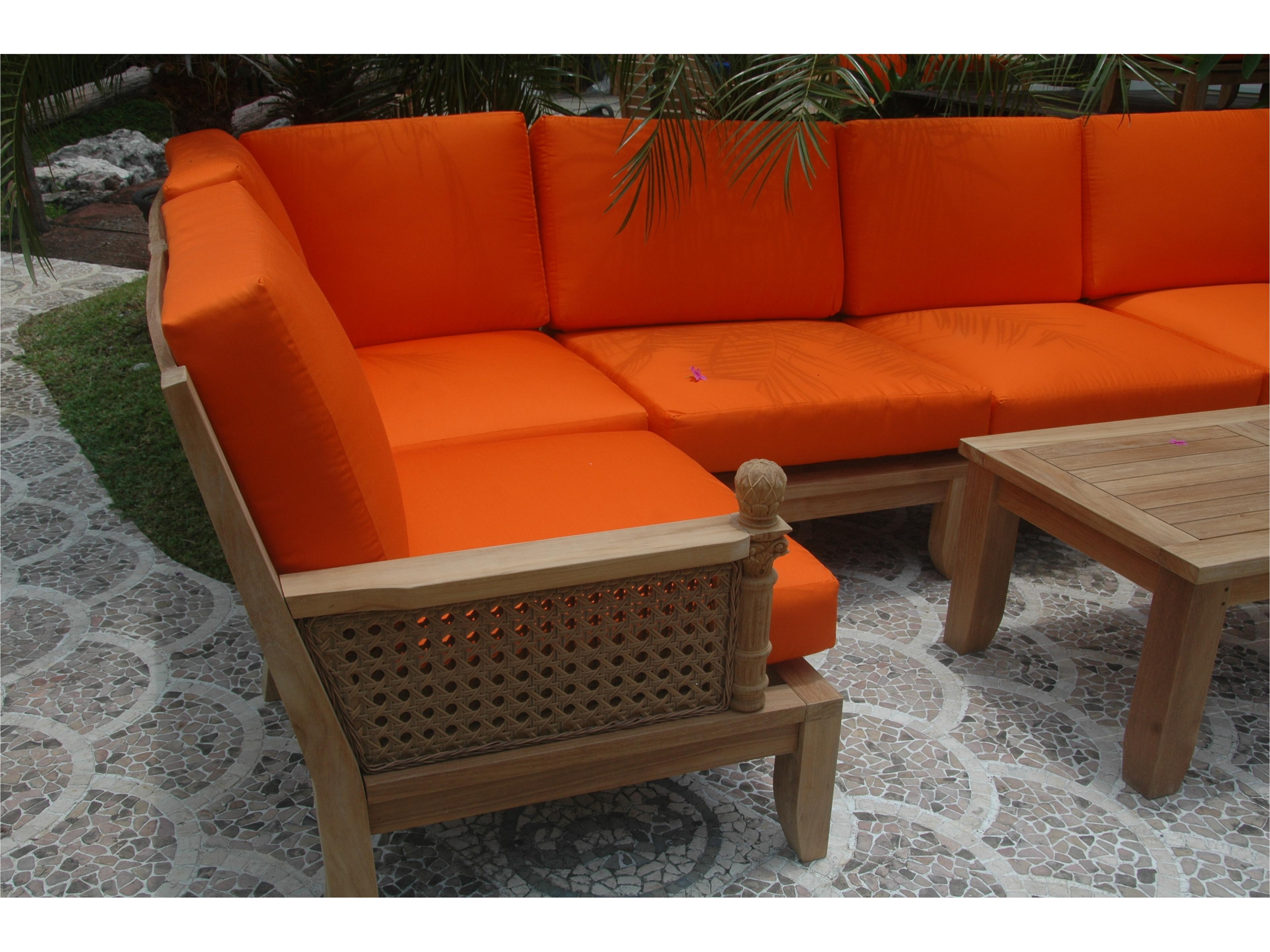 Anderson Teak Luxe 6-Piece Modular Set