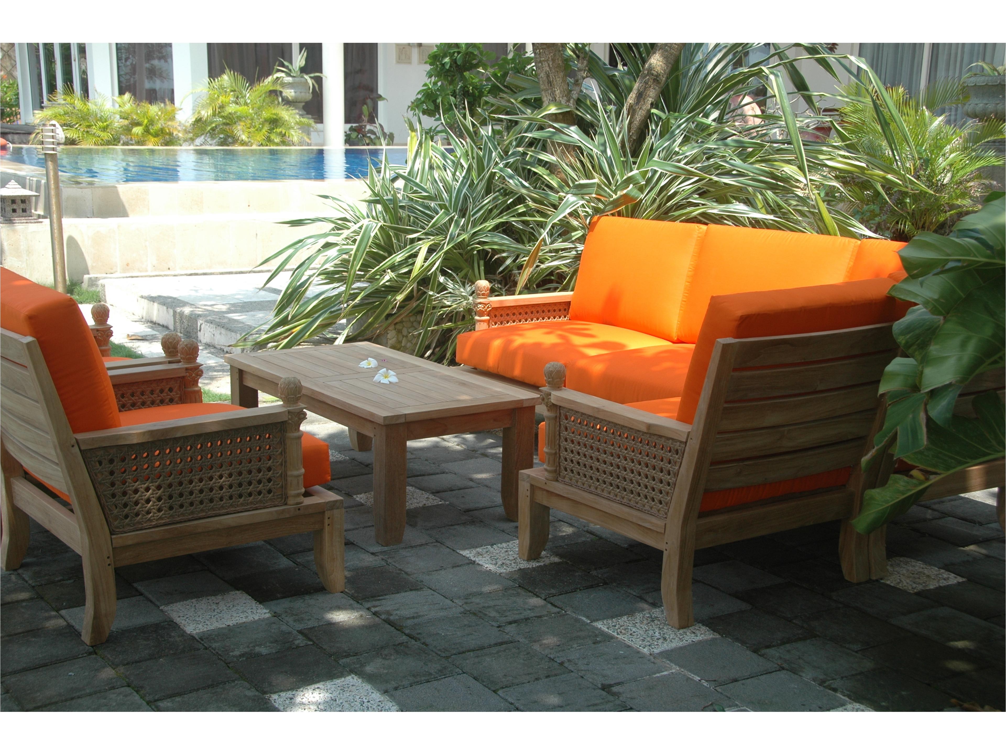 Anderson Teak Luxe 7-Piece Modular Set