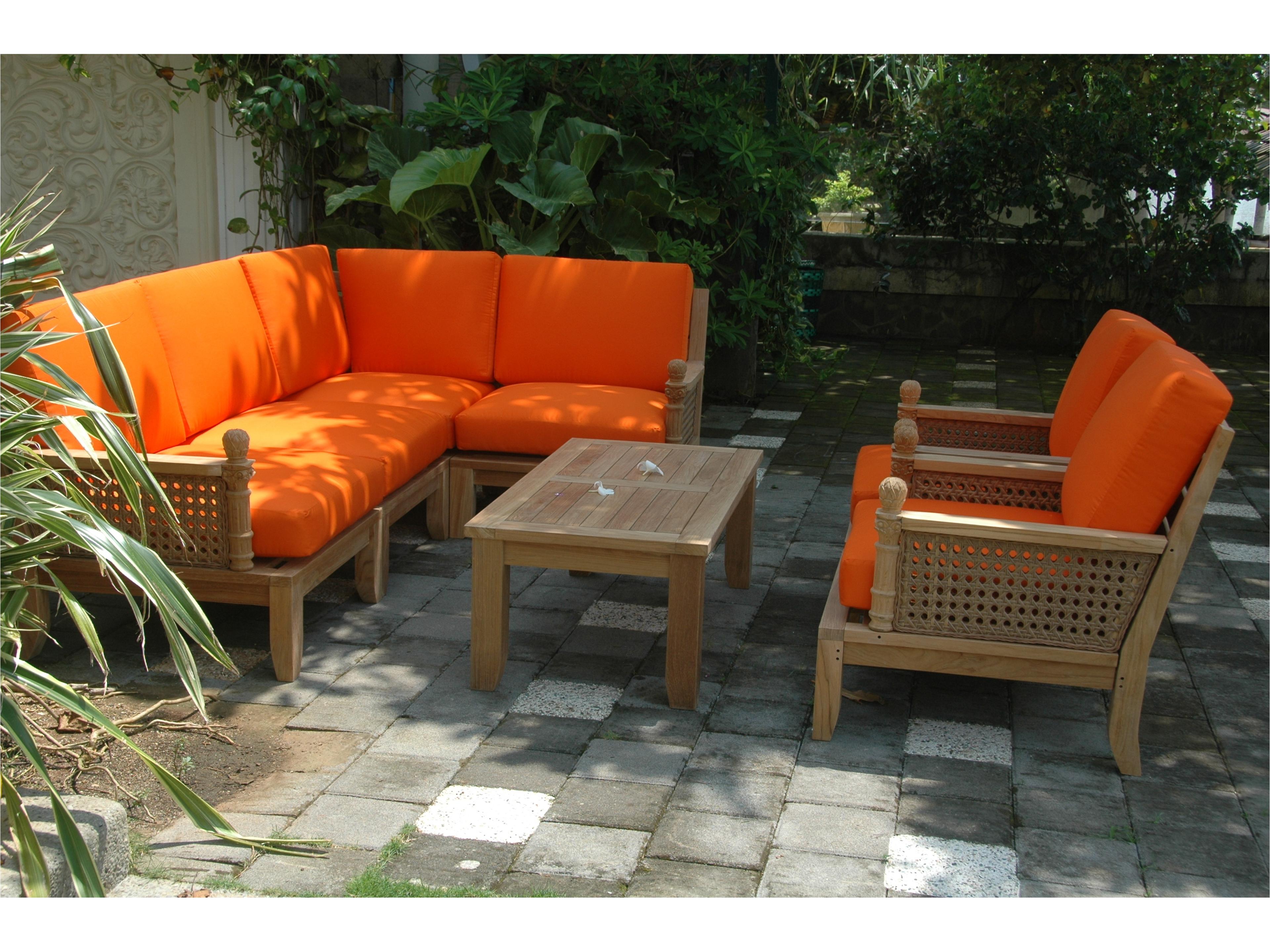 Anderson Teak Luxe 7-Piece Modular Set