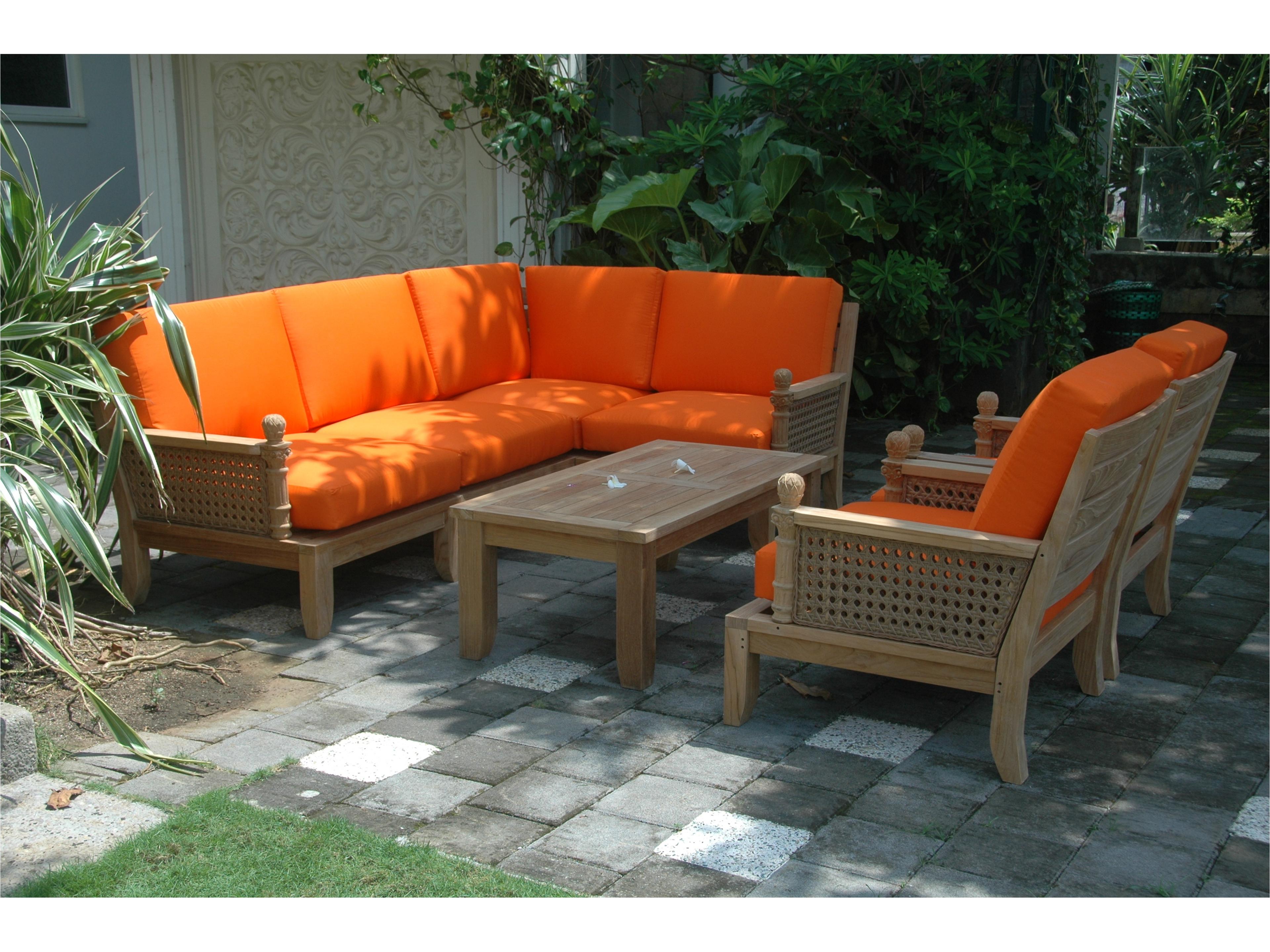 Anderson Teak Luxe 7-Piece Modular Set