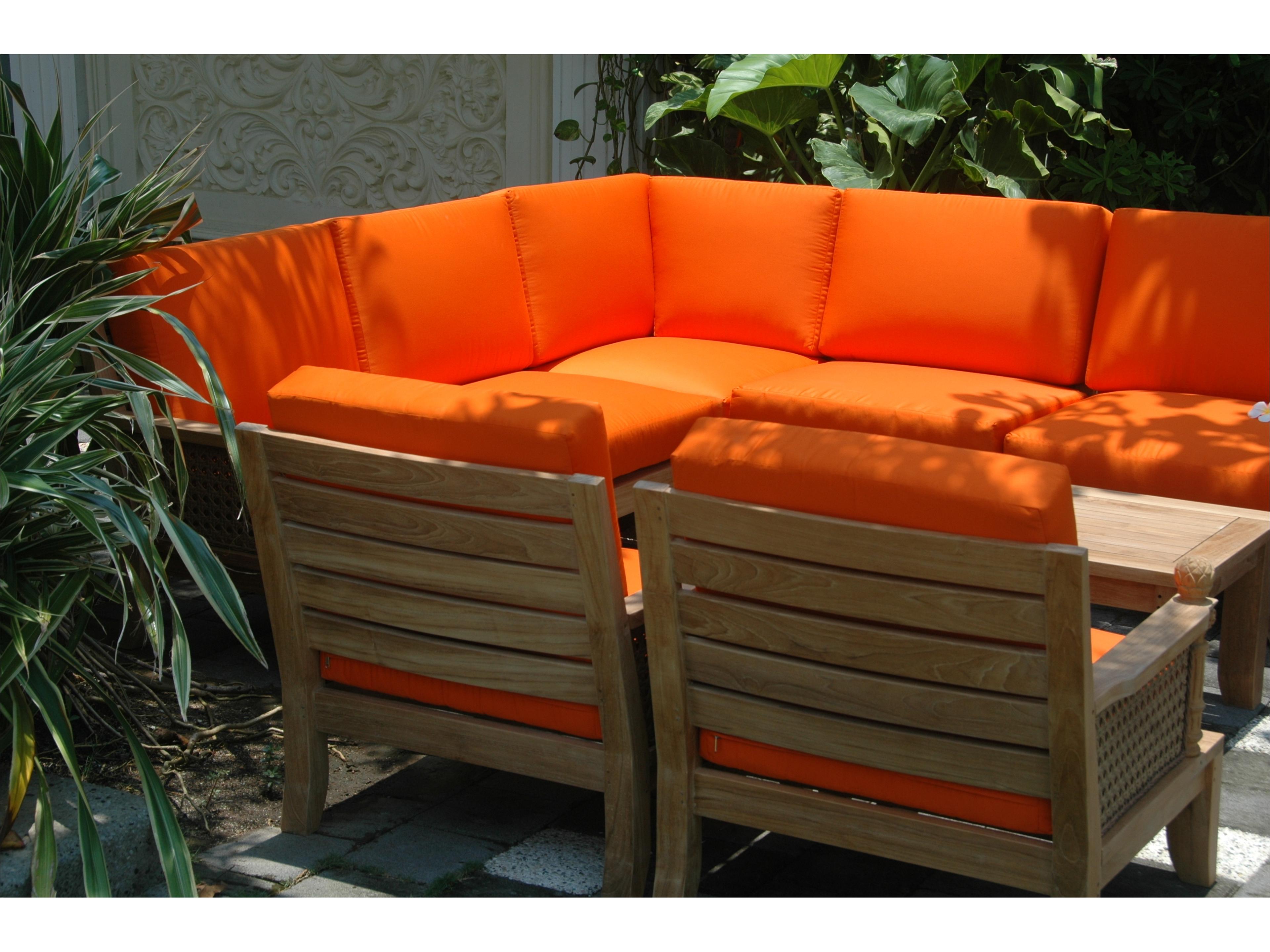 Anderson Teak Luxe 8-Piece Modular Set