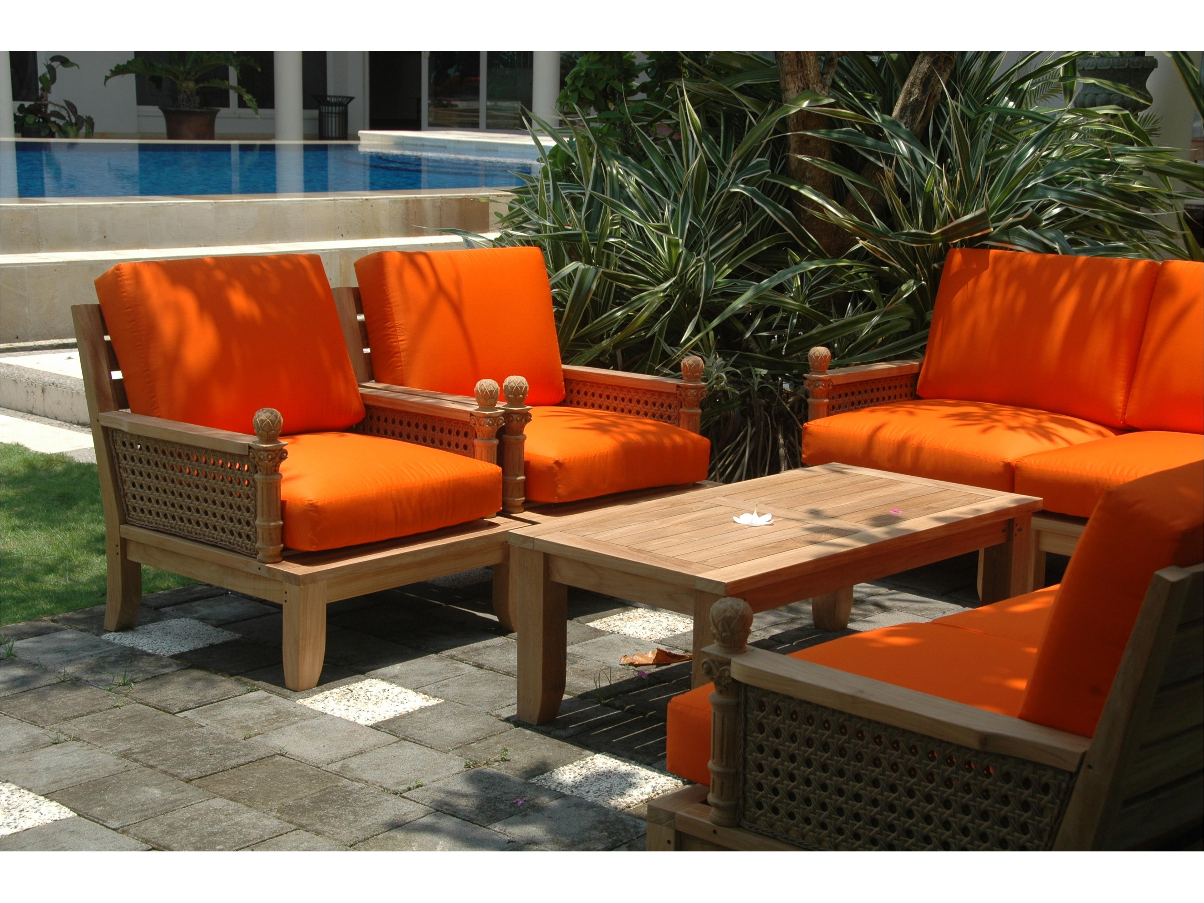 Anderson Teak Luxe 8-Piece Modular Set