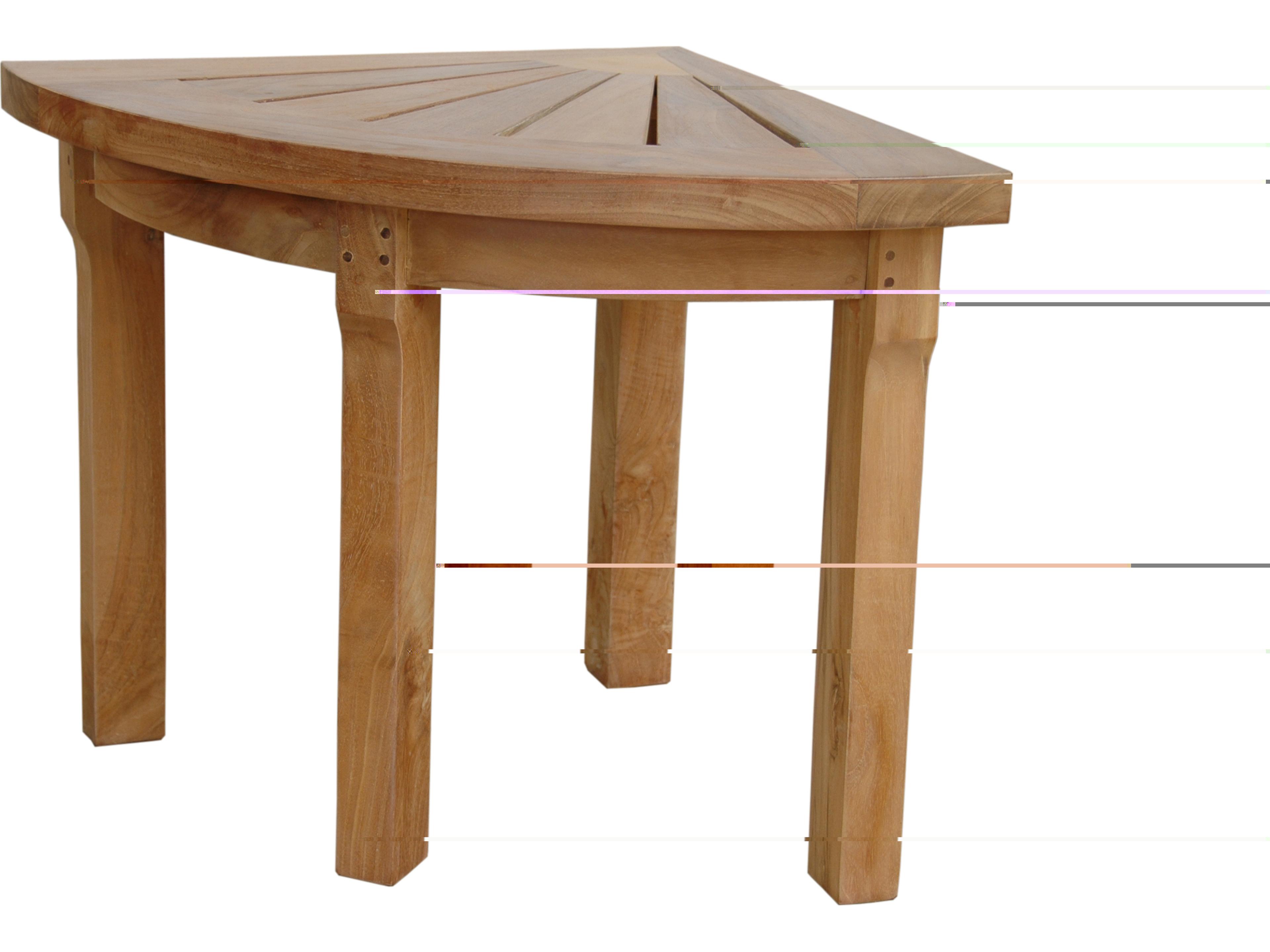 Anderson Teak Shower Stool Corner
