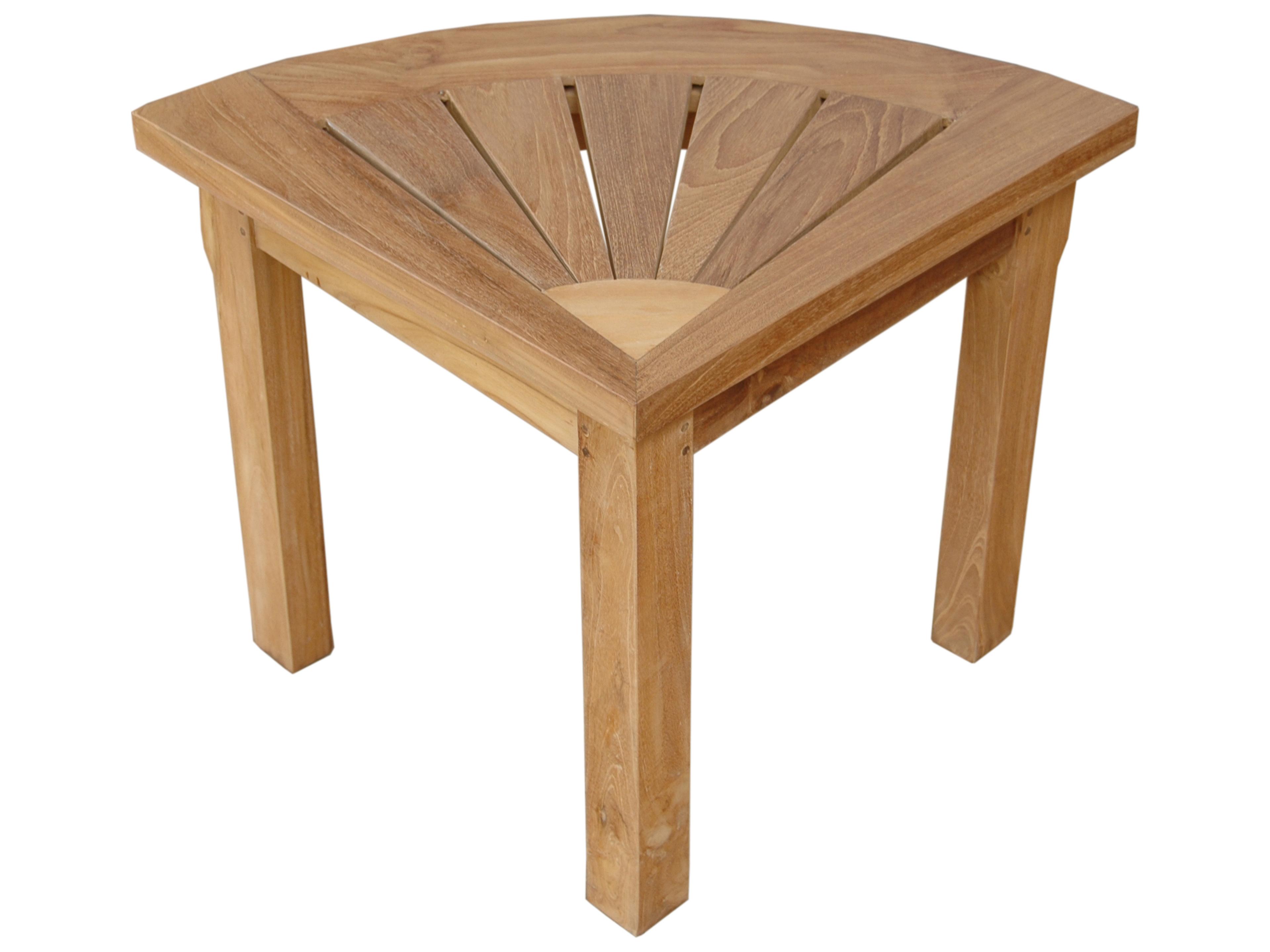 Anderson Teak Shower Stool Corner