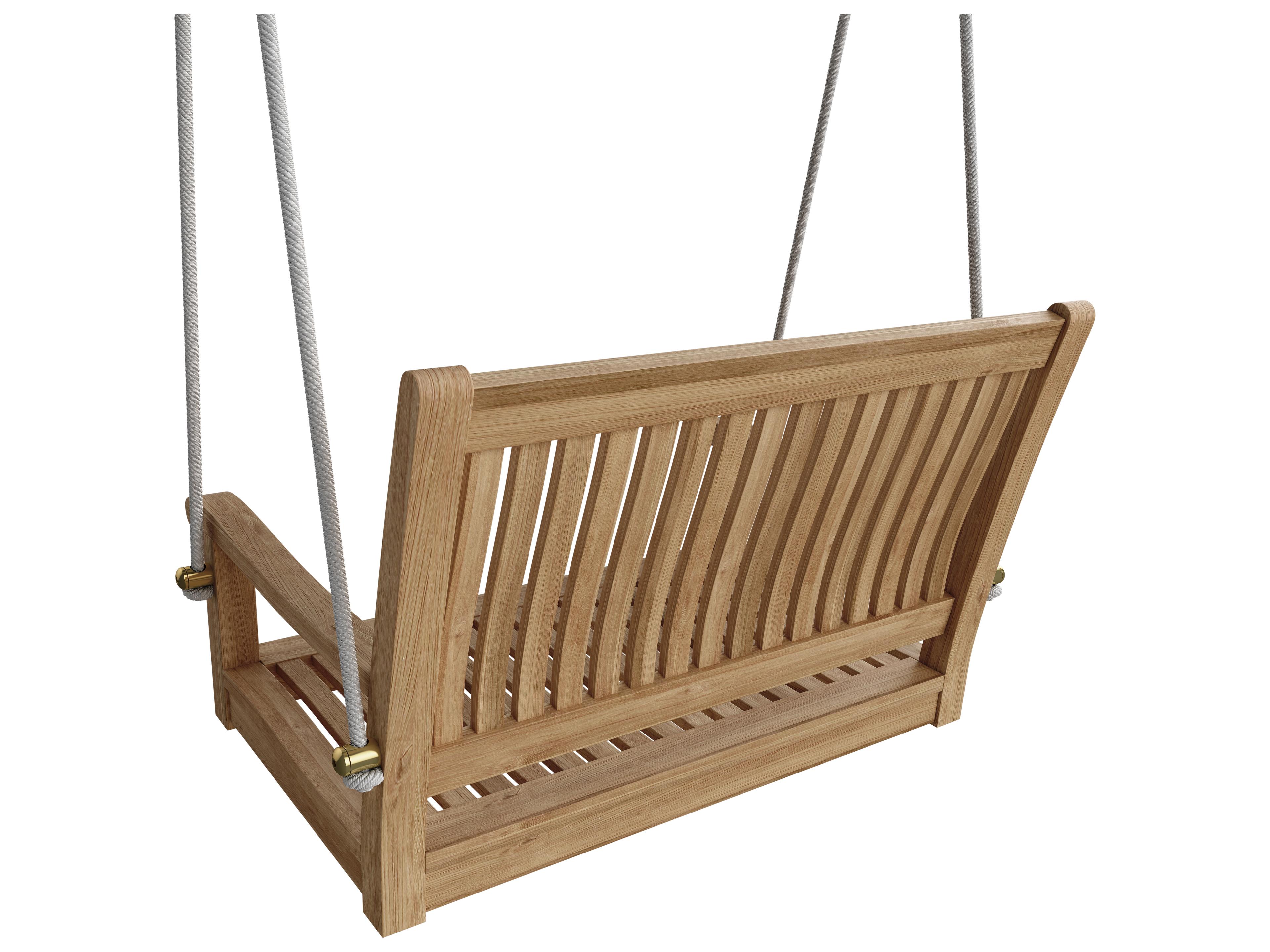 Anderson Teak Del-Amo Straight Patio Swing Bench