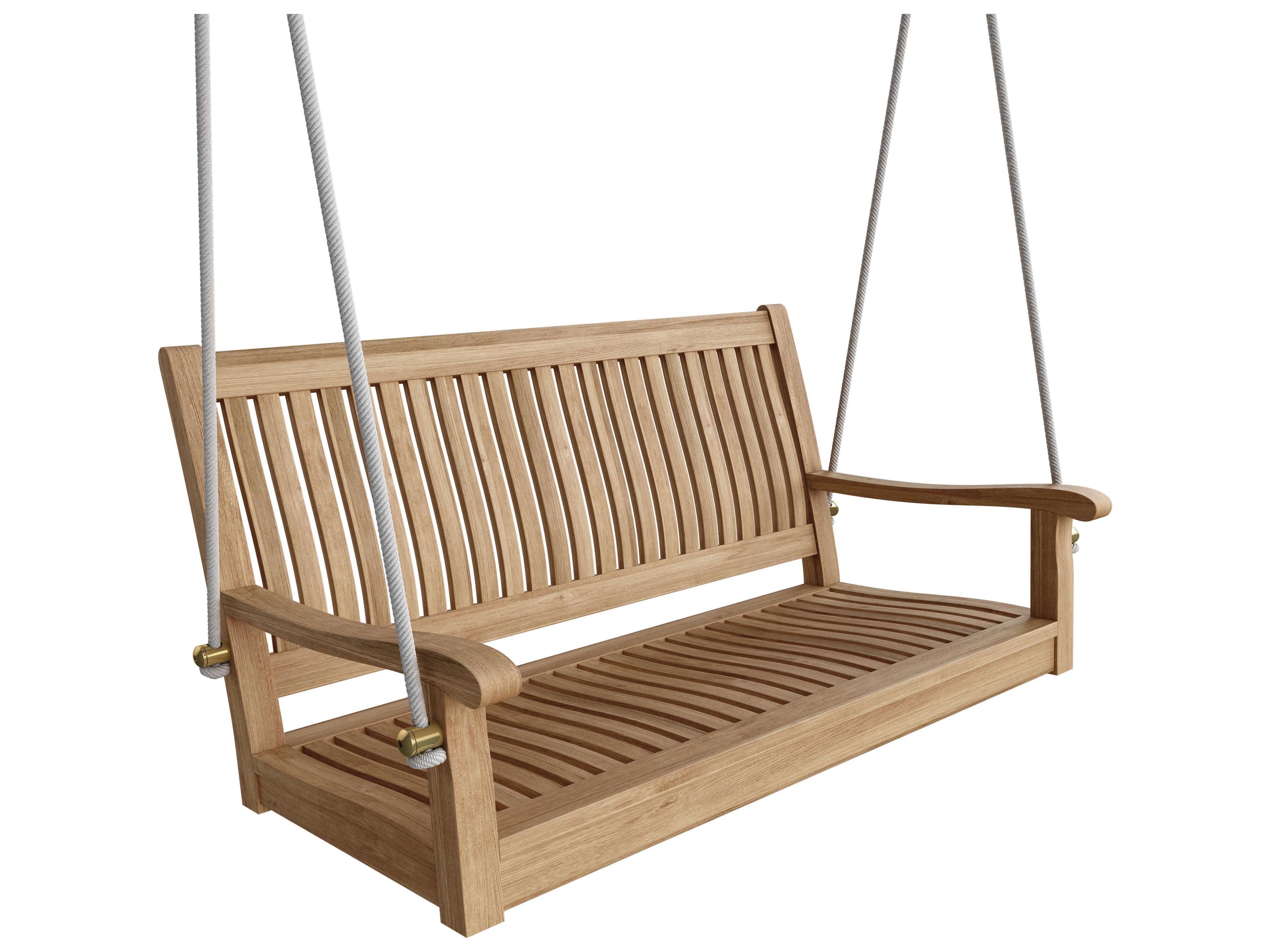 Del-Amo Straight Outdoor Swing Bench